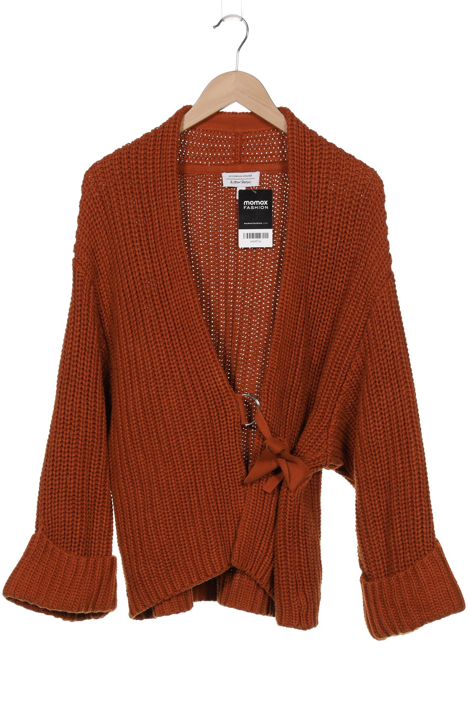 

& Other Stories Damen Strickjacke, orange, Gr. 36