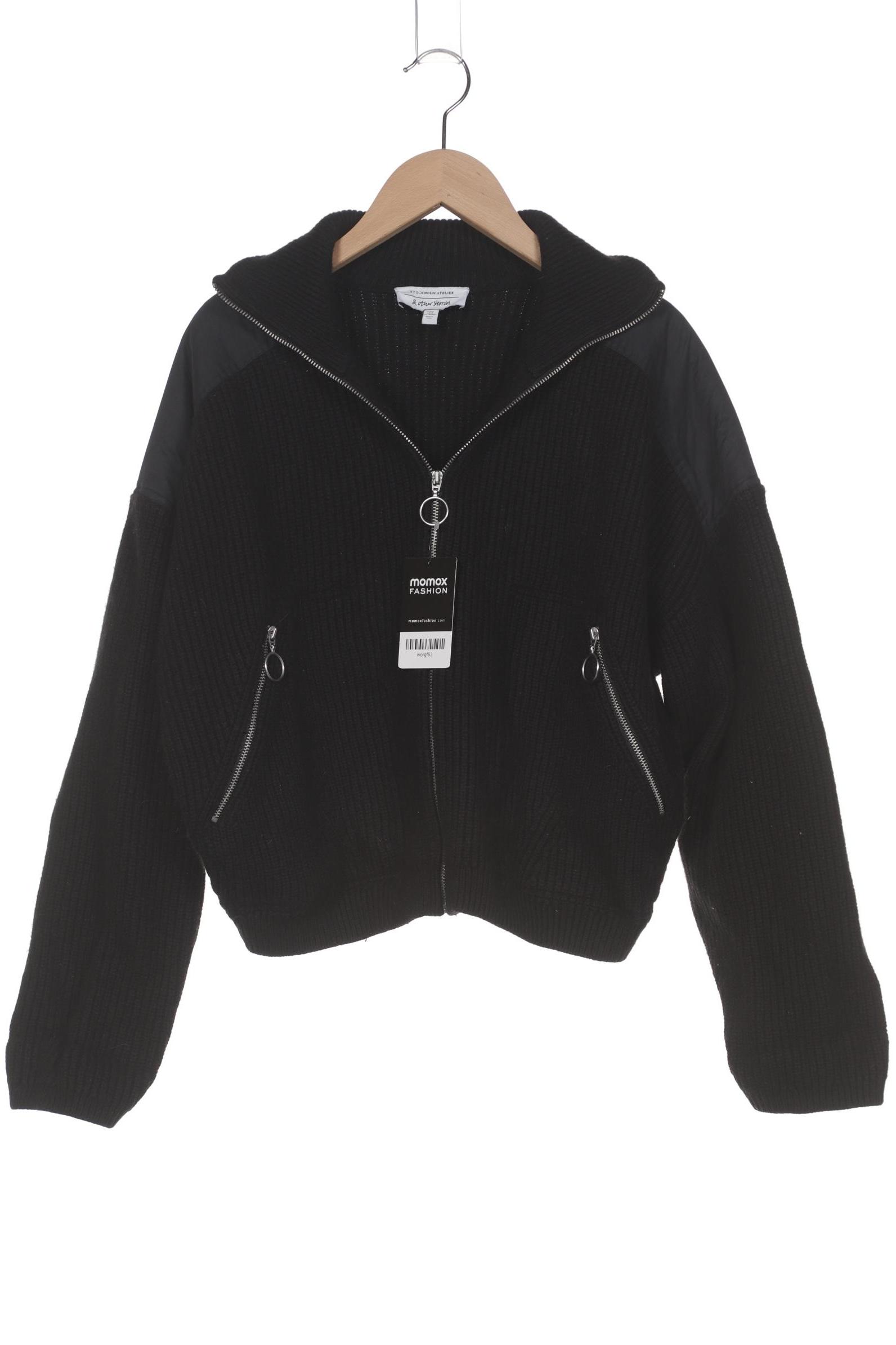 

& Other Stories Damen Jacke, schwarz, Gr. 36