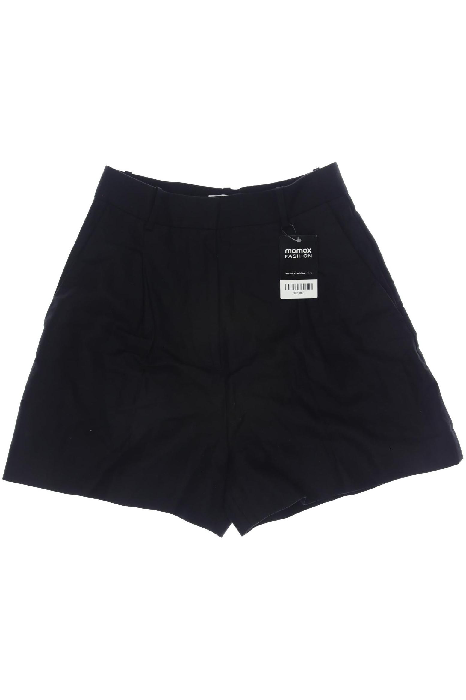 

& Other Stories Damen Shorts, schwarz, Gr. 38