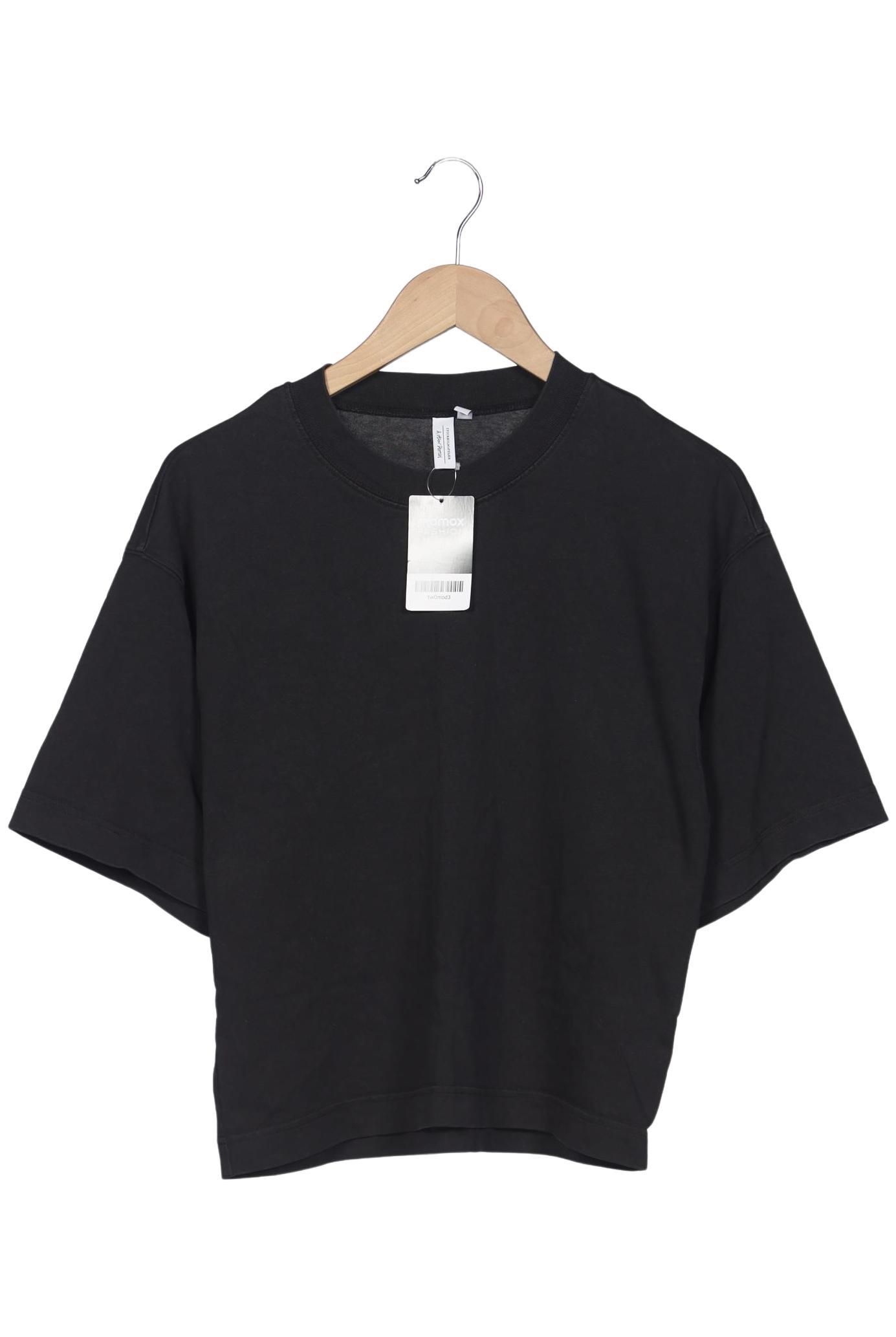 

& Other Stories Damen T-Shirt, schwarz, Gr. 36