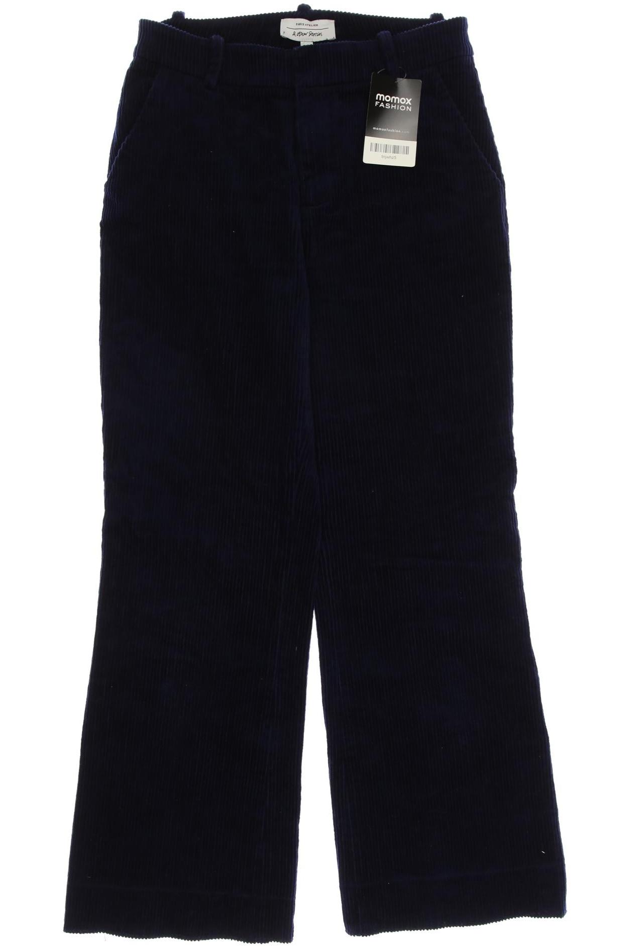 

& Other Stories Damen Stoffhose, marineblau, Gr. 34