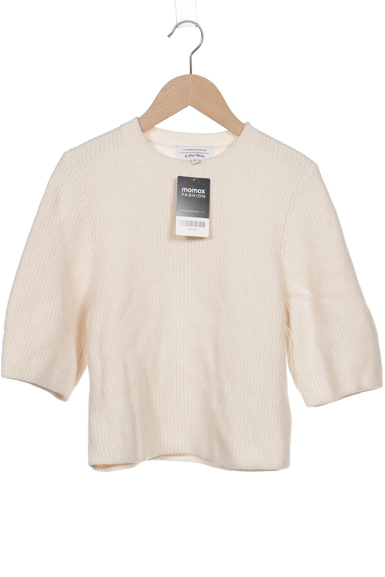 

& Other Stories Damen Pullover, cremeweiß, Gr. 34