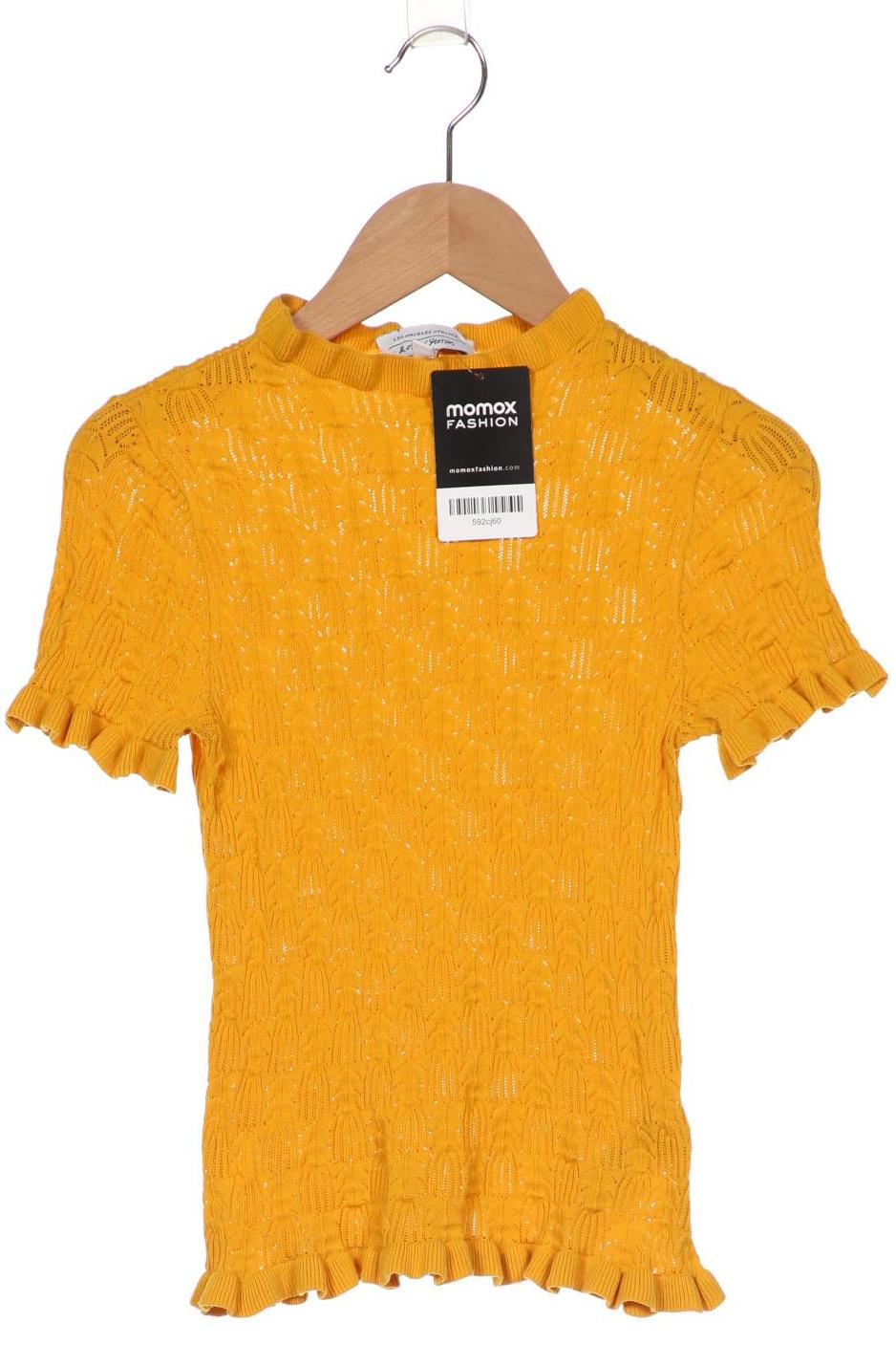 

& Other Stories Damen T-Shirt, gelb, Gr. 34