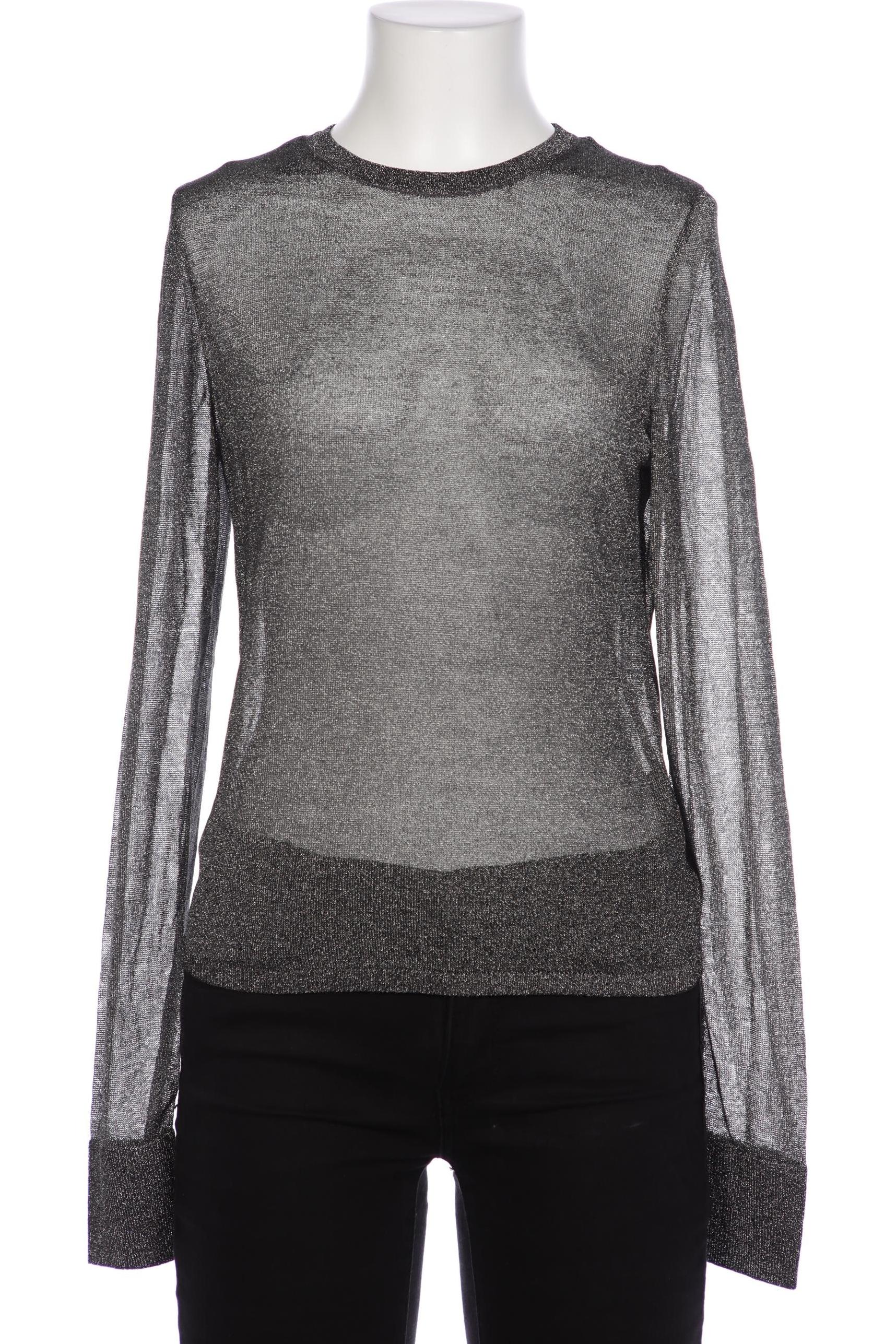 

& Other Stories Damen Langarmshirt, silber, Gr. 36