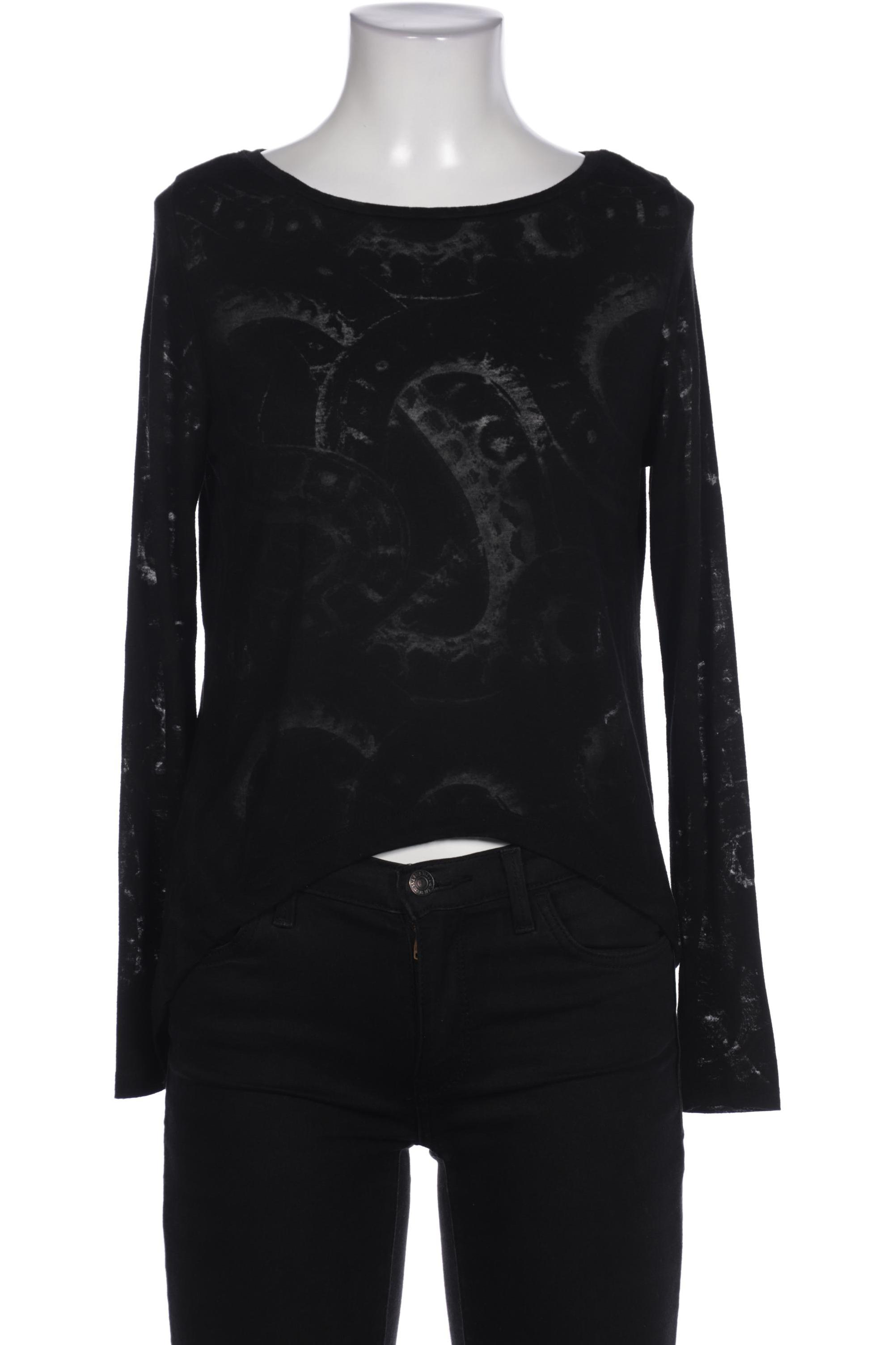 

& Other Stories Damen Langarmshirt, schwarz, Gr. 36