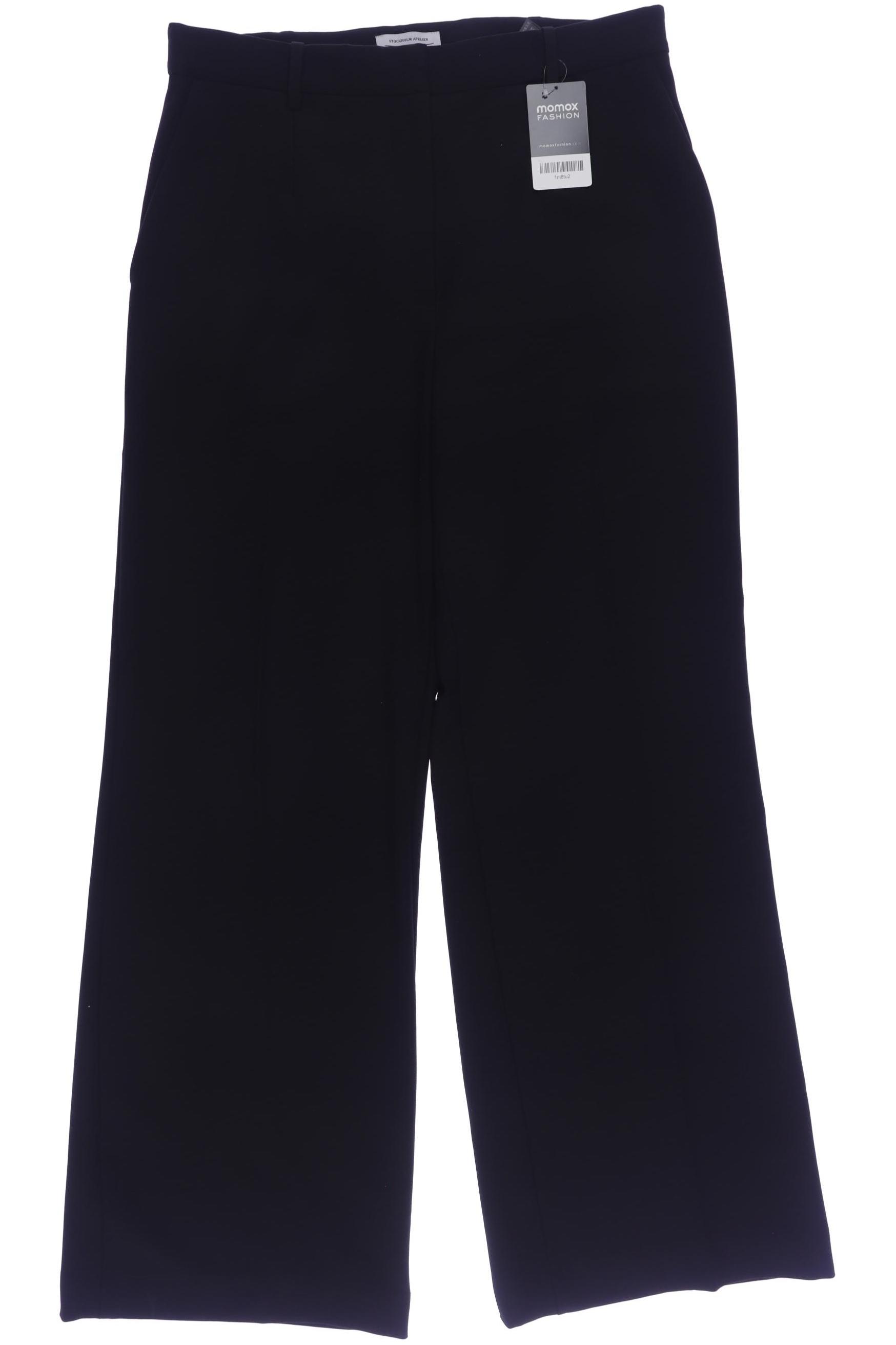 

& Other Stories Damen Stoffhose, schwarz, Gr. 42