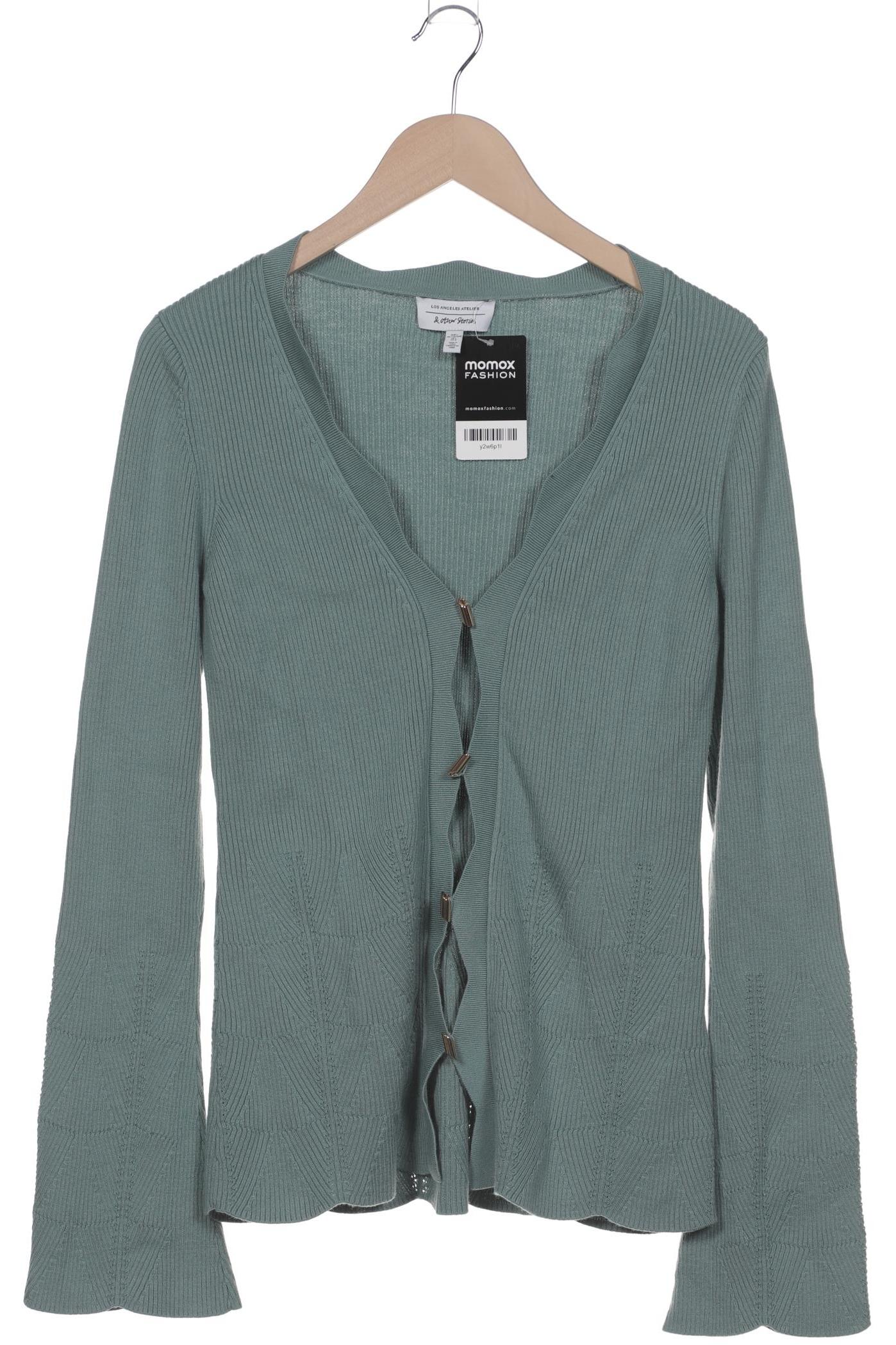 

& Other Stories Damen Strickjacke, türkis, Gr. 42