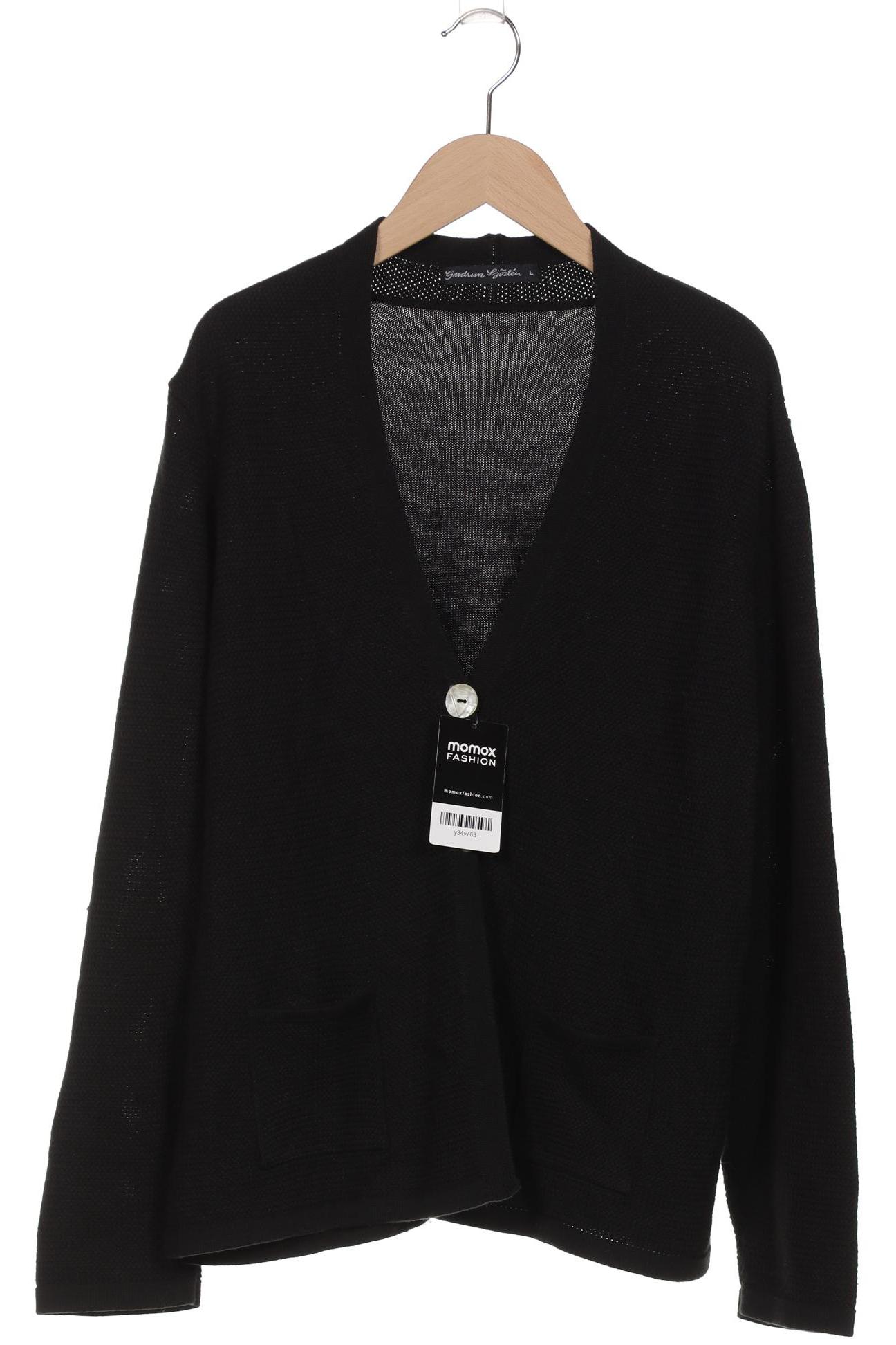

& Other Stories Damen Strickjacke, schwarz, Gr. 42