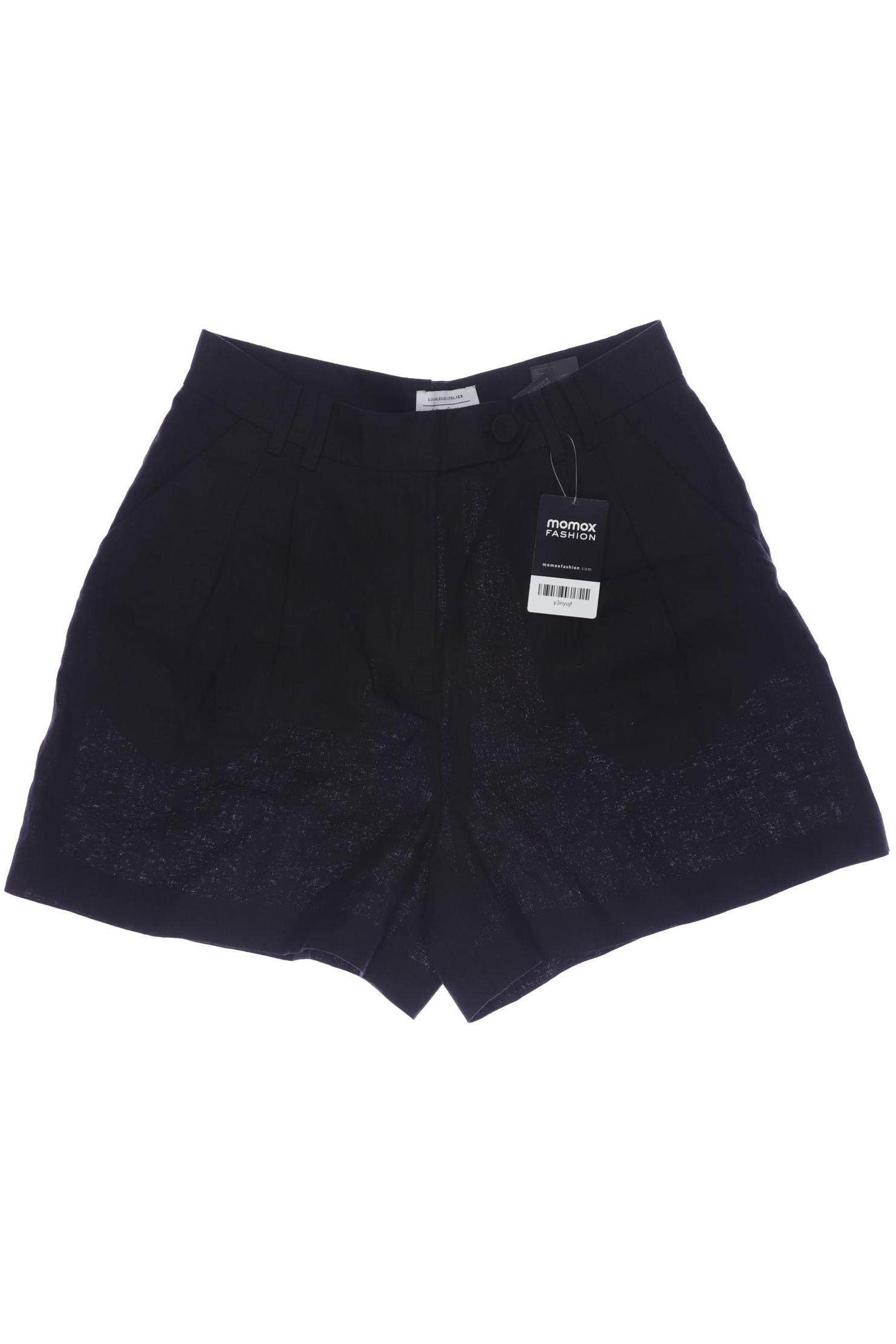 

& Other Stories Damen Shorts, schwarz, Gr. 38