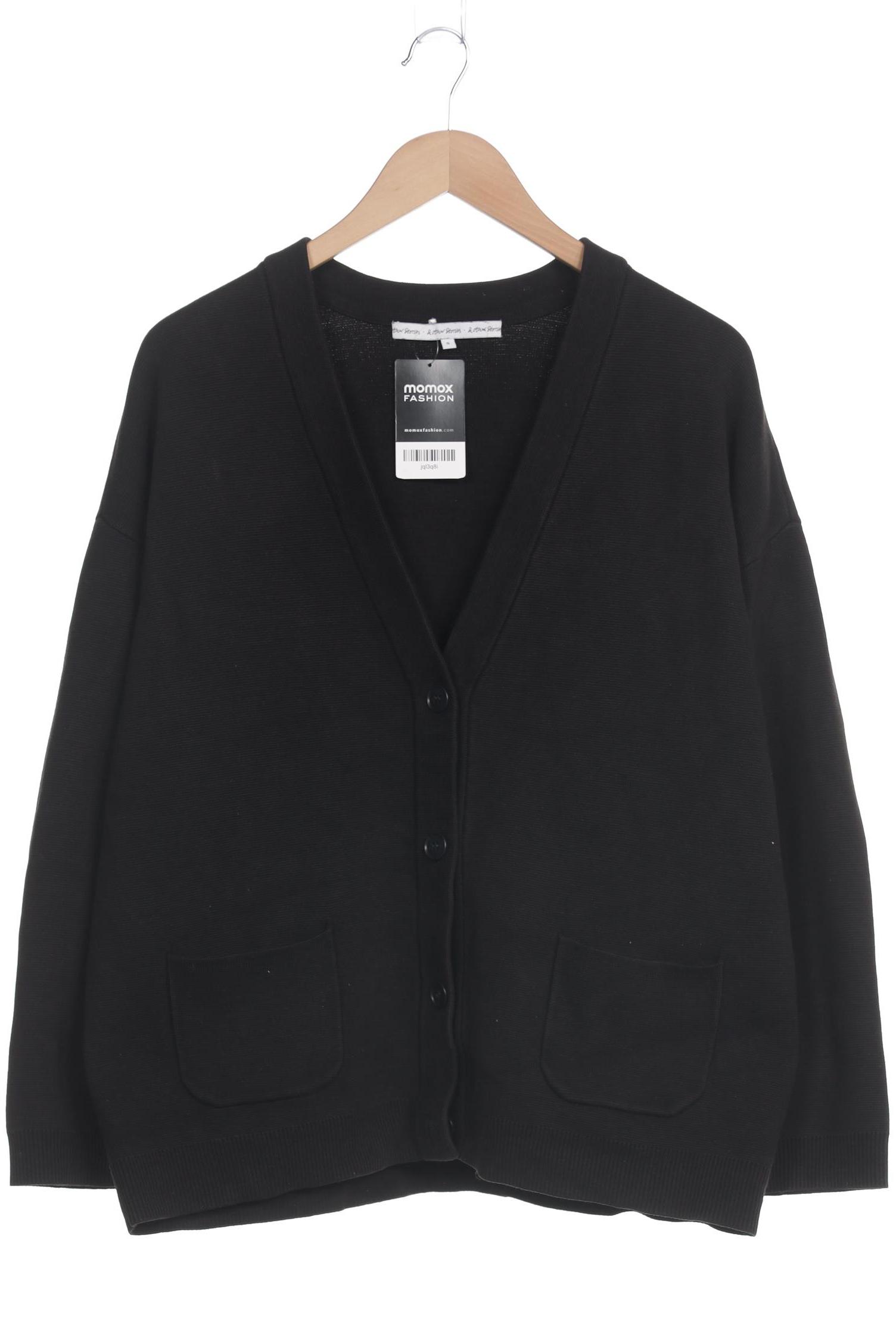 

& Other Stories Damen Strickjacke, schwarz, Gr. 36