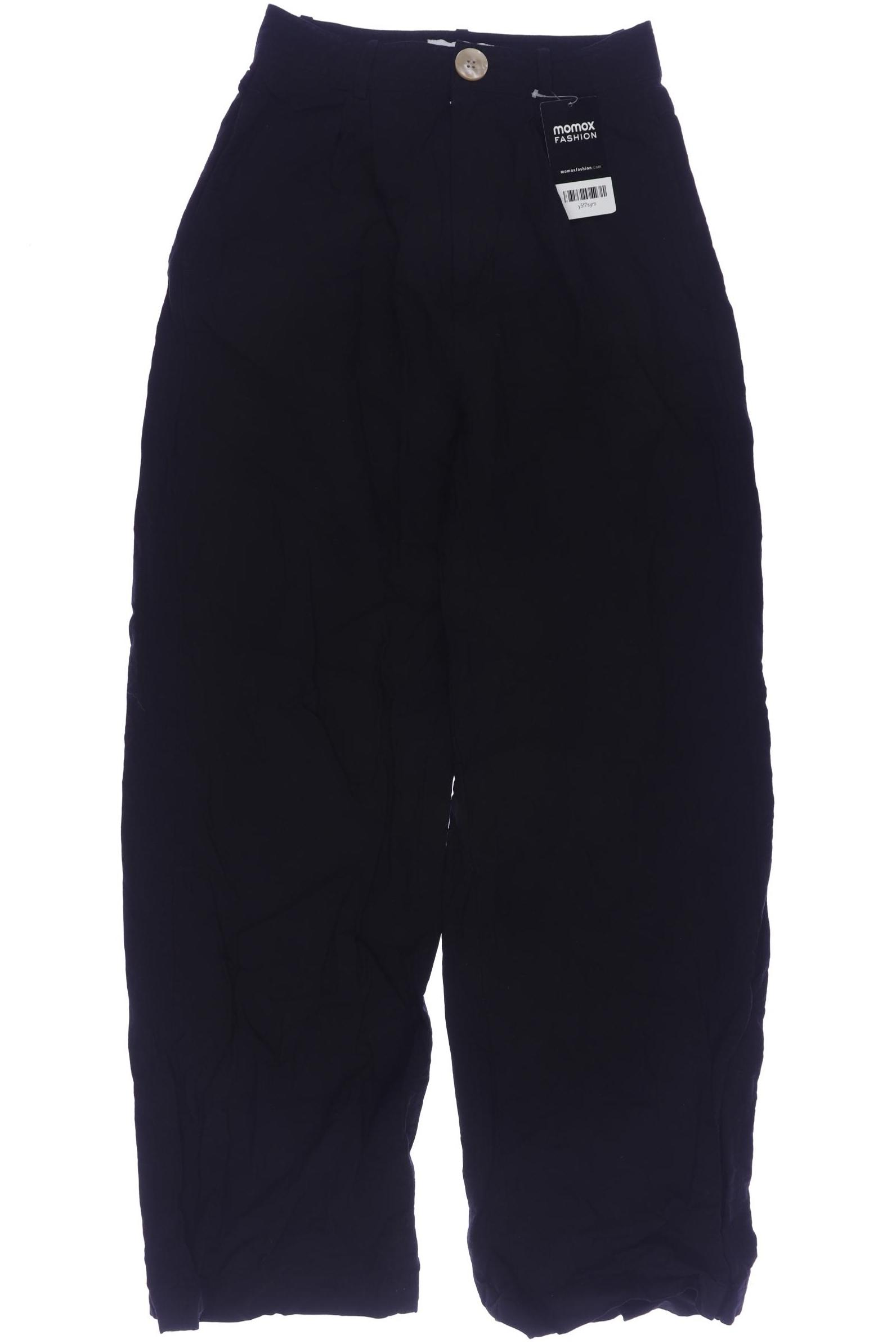 

& Other Stories Damen Stoffhose, schwarz, Gr. 34