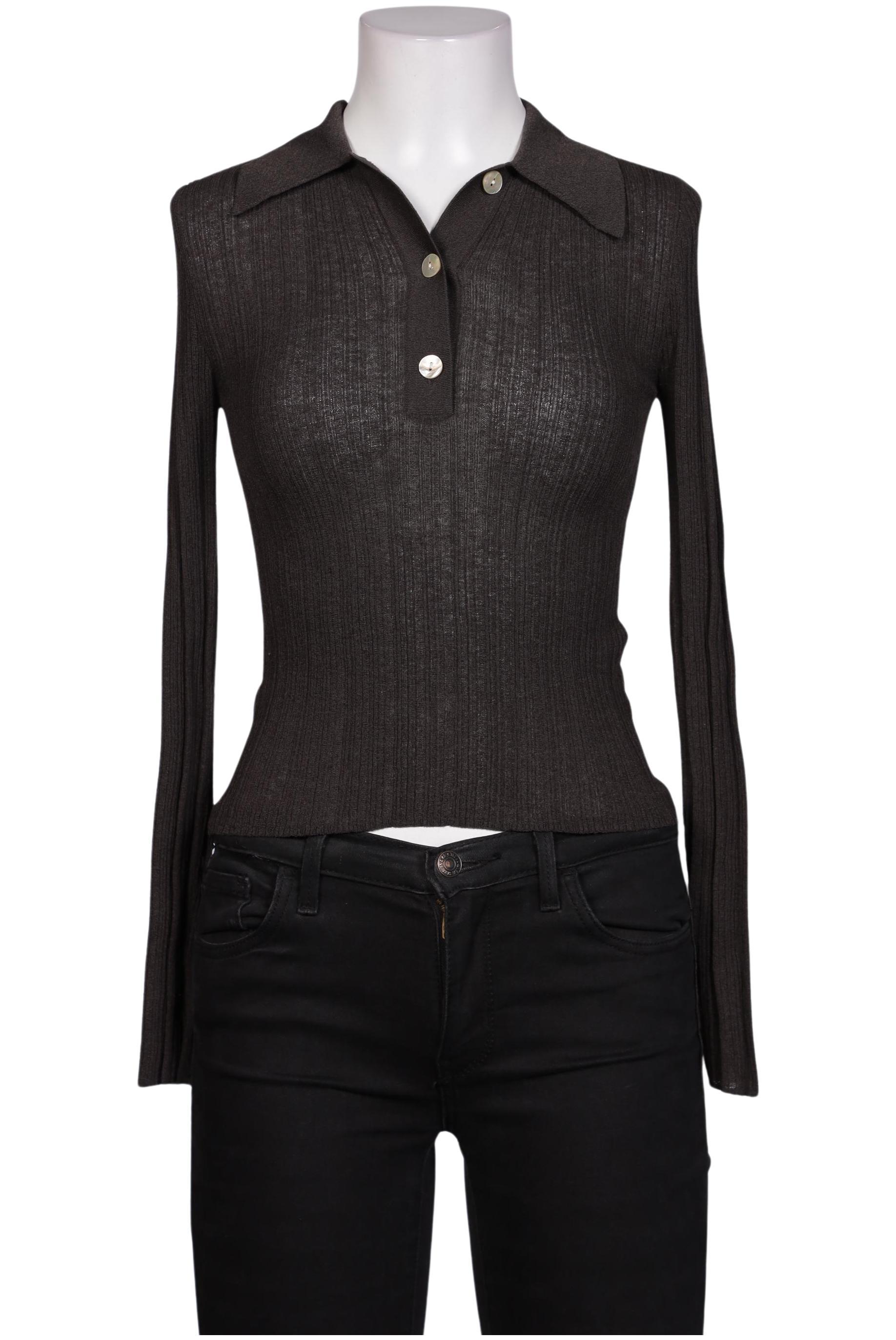 

& Other Stories Damen Poloshirt, braun, Gr. 34