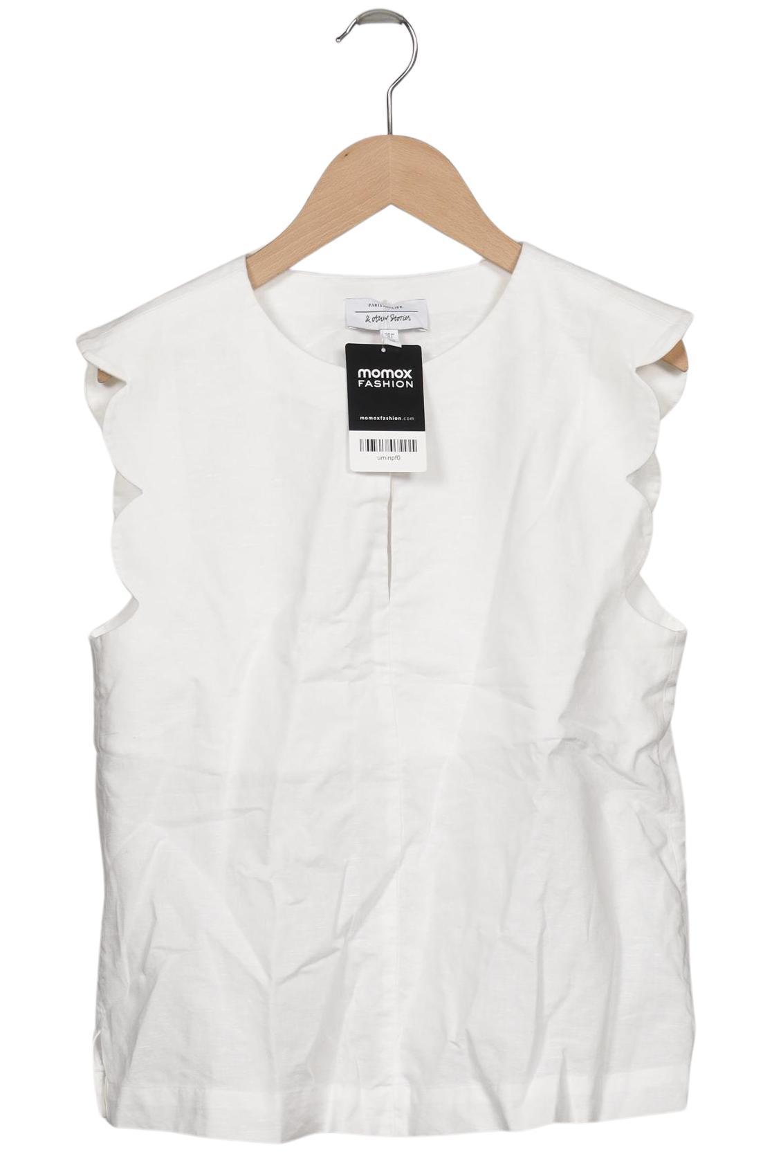 

& Other Stories Damen Bluse, weiß, Gr. 34