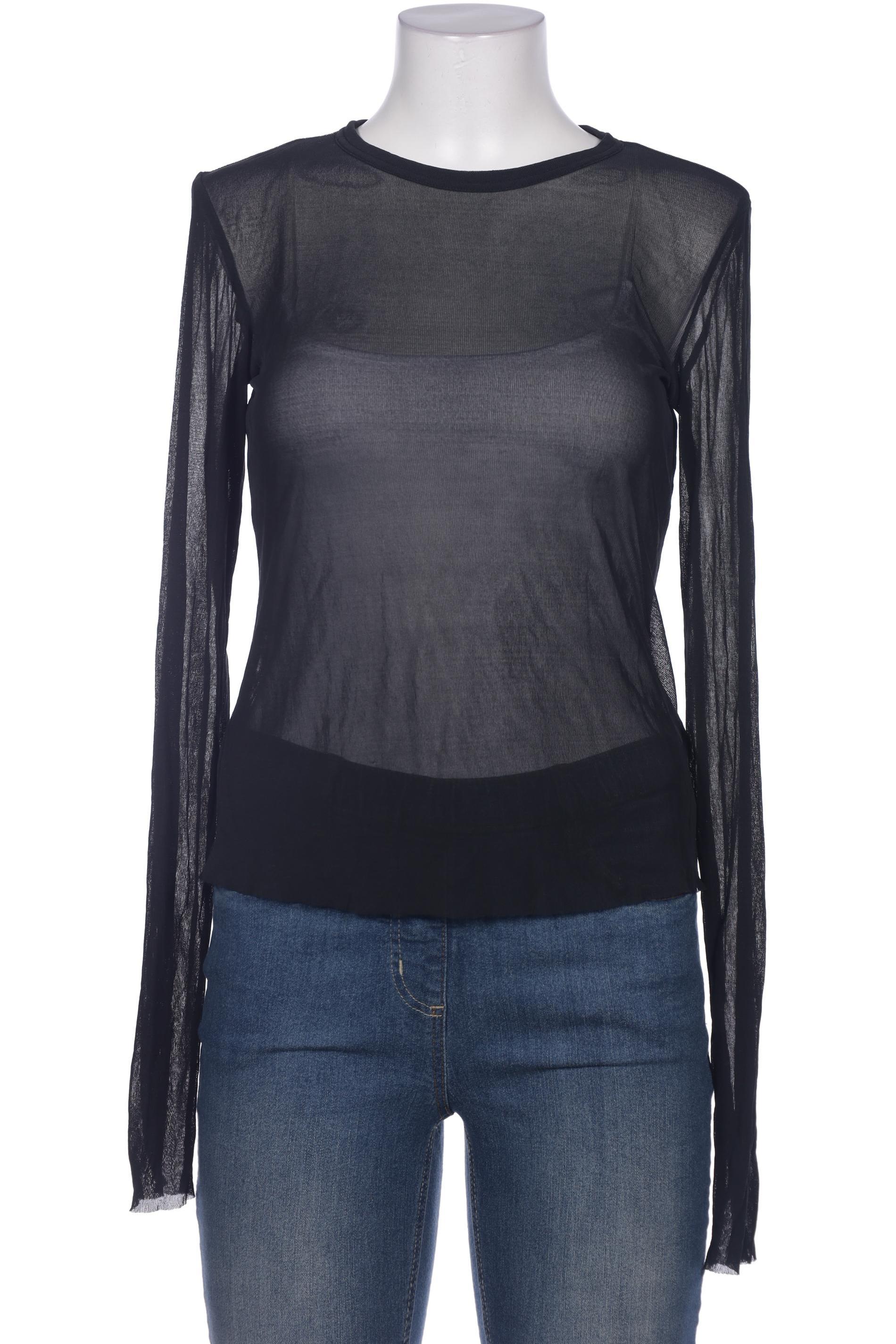 

& Other Stories Damen Langarmshirt, schwarz, Gr. 38