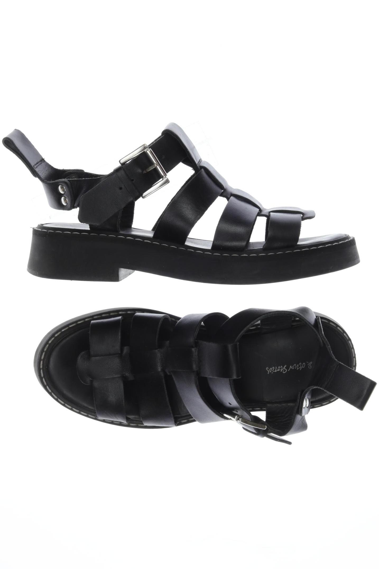 

& Other Stories Damen Sandale, schwarz, Gr. 36