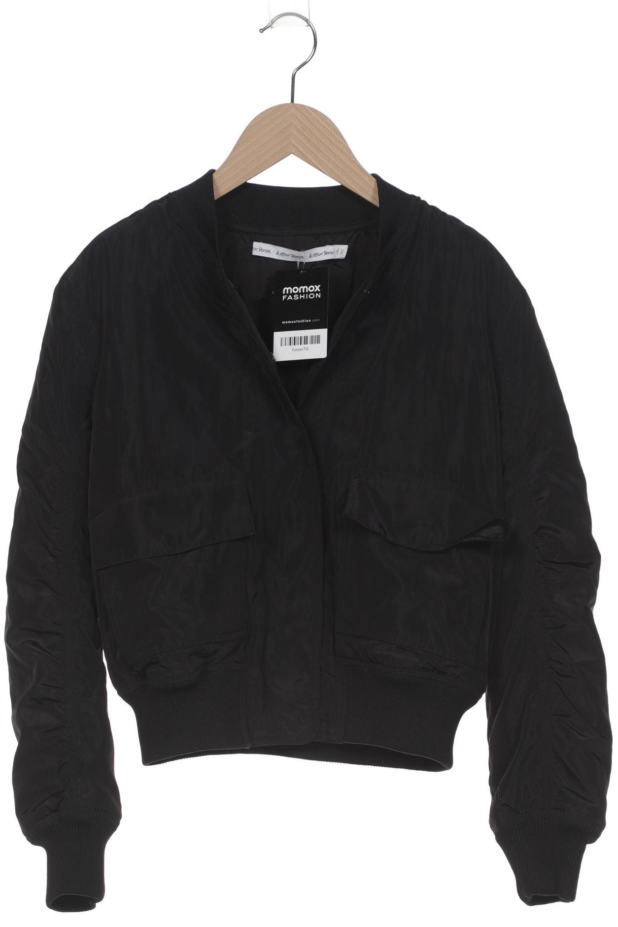 

& Other Stories Damen Jacke, schwarz, Gr. 34