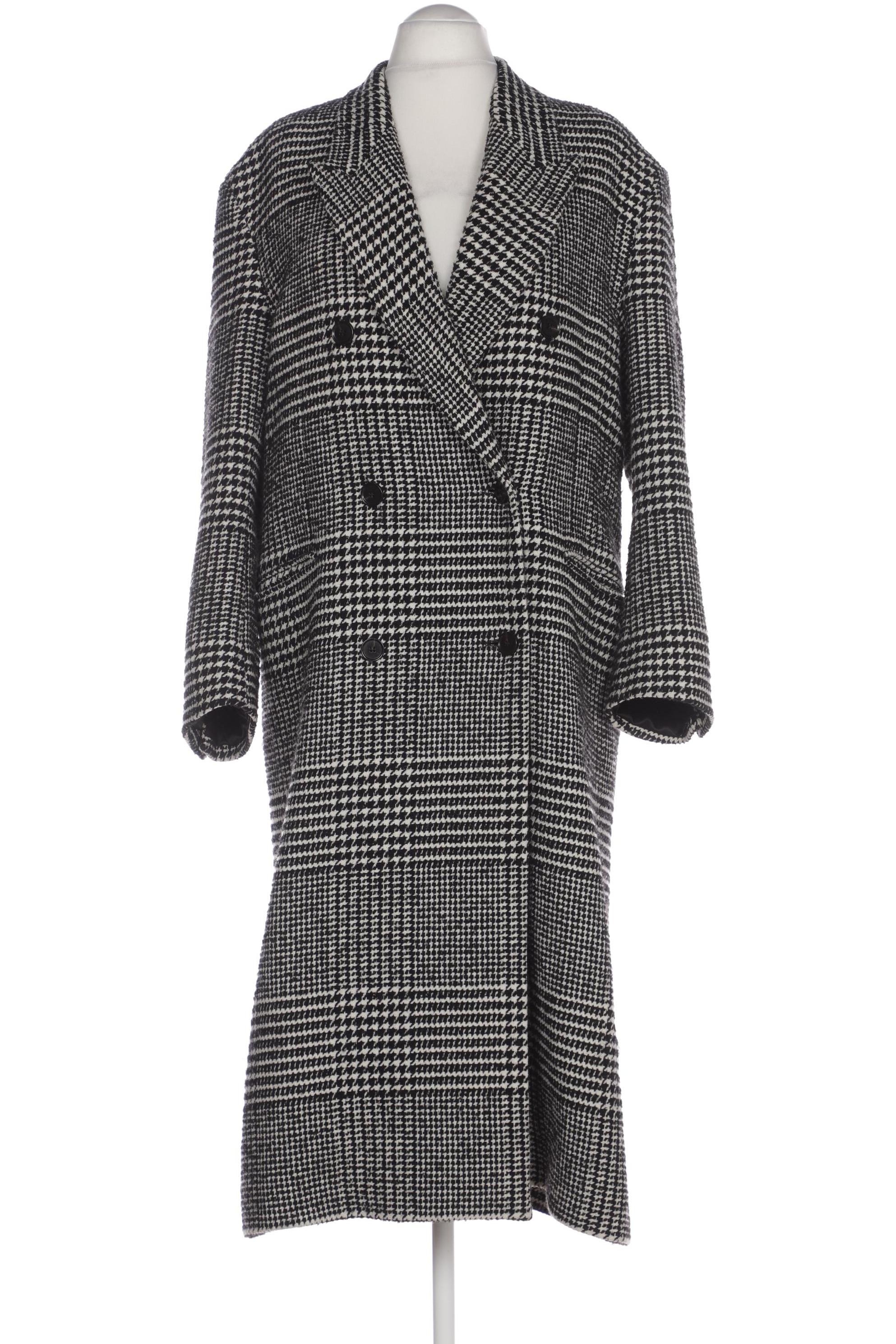 

& Other Stories Damen Mantel, schwarz, Gr. 38