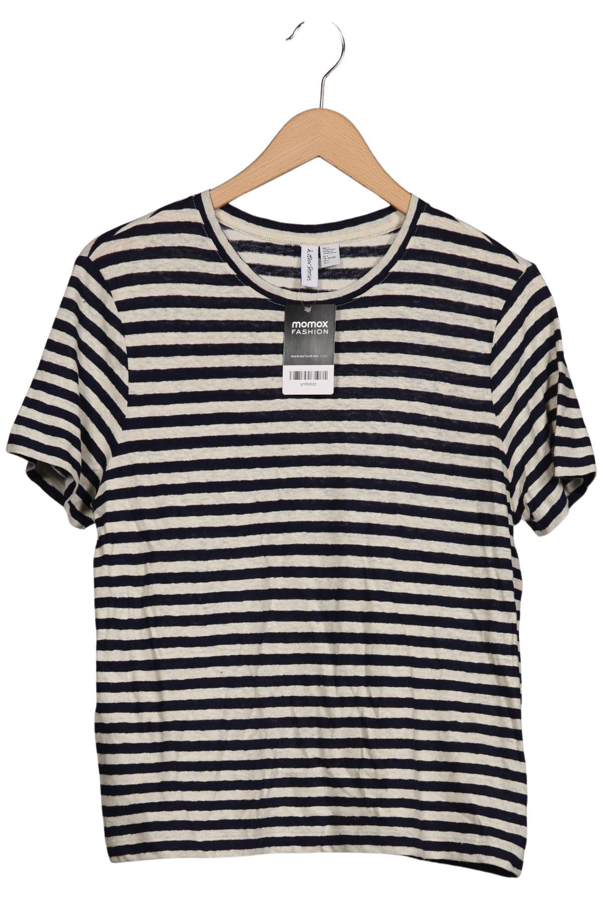

& Other Stories Damen T-Shirt, marineblau, Gr. 36