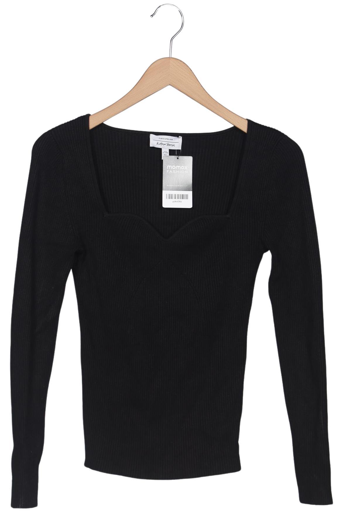 

& Other Stories Damen Pullover, schwarz, Gr. 38