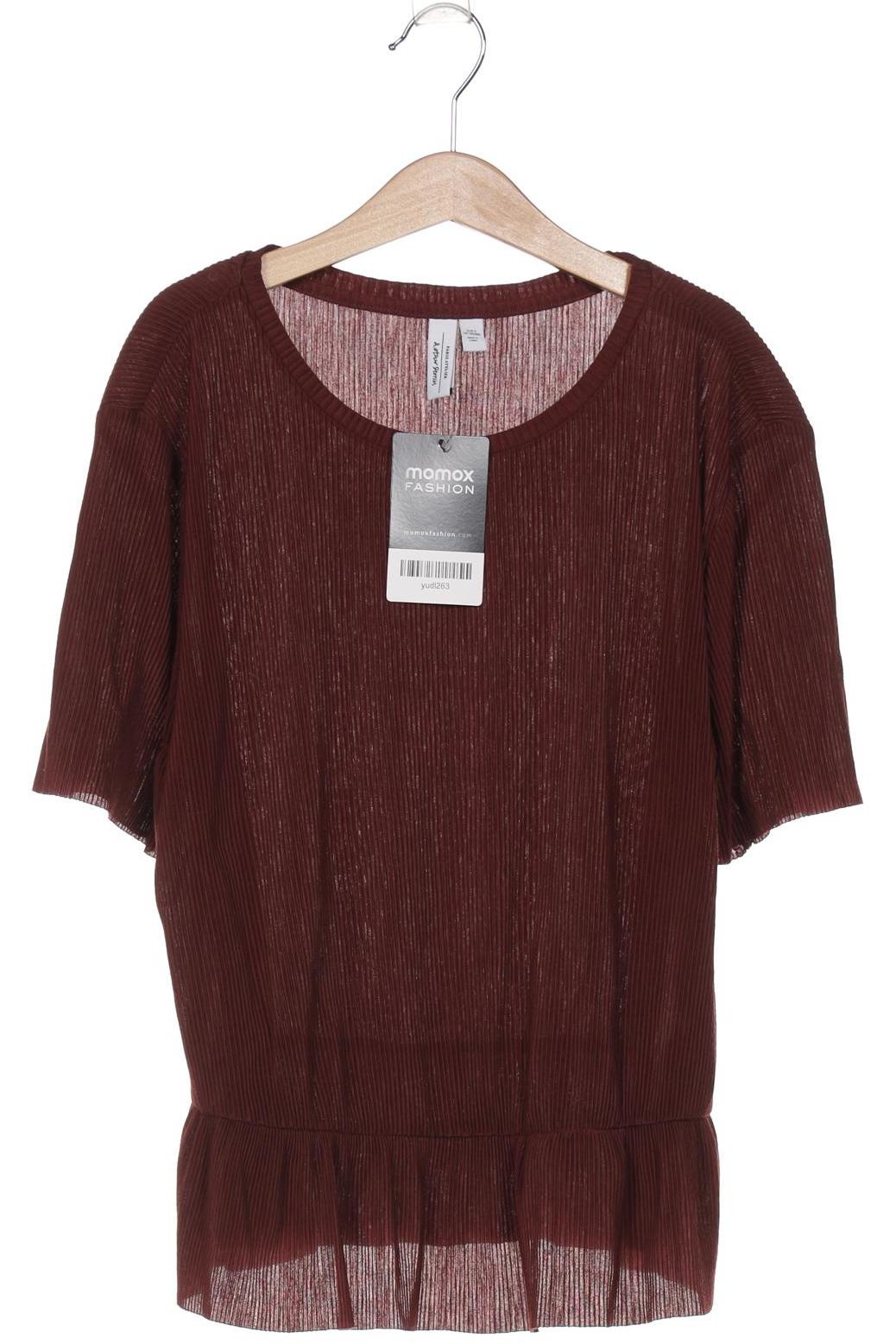 

& Other Stories Damen T-Shirt, bordeaux, Gr. 36