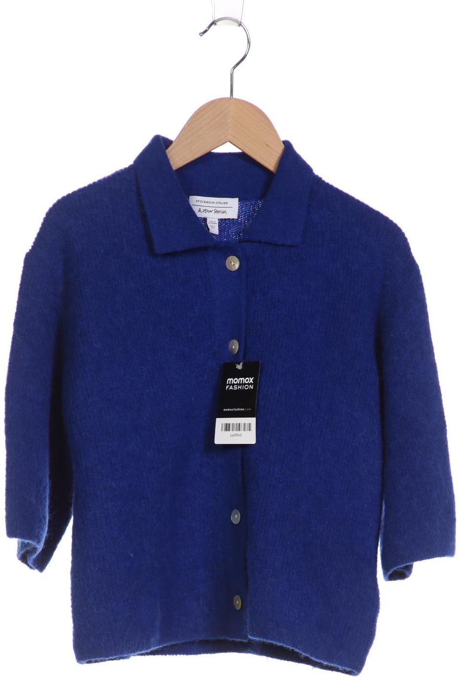 

& Other Stories Damen Strickjacke, blau, Gr. 34