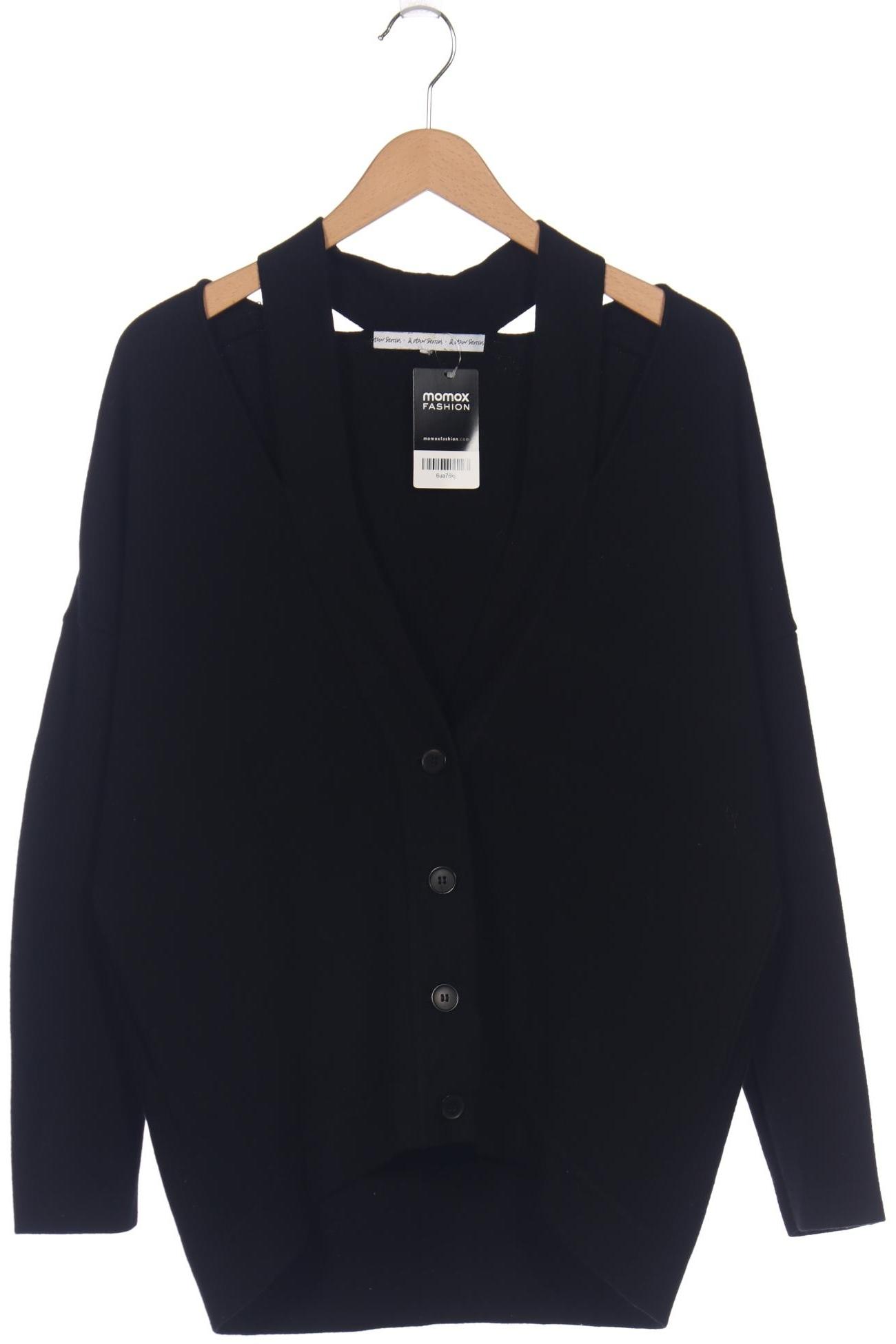 

& Other Stories Damen Strickjacke, schwarz, Gr. 46