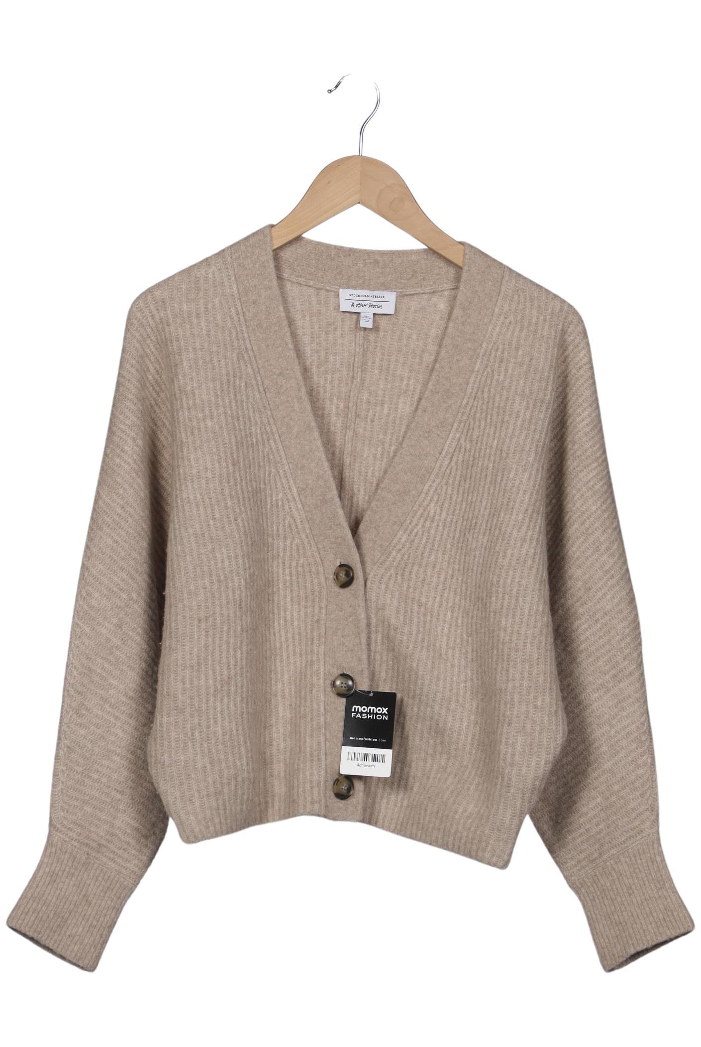 

& Other Stories Damen Strickjacke, beige, Gr. 36
