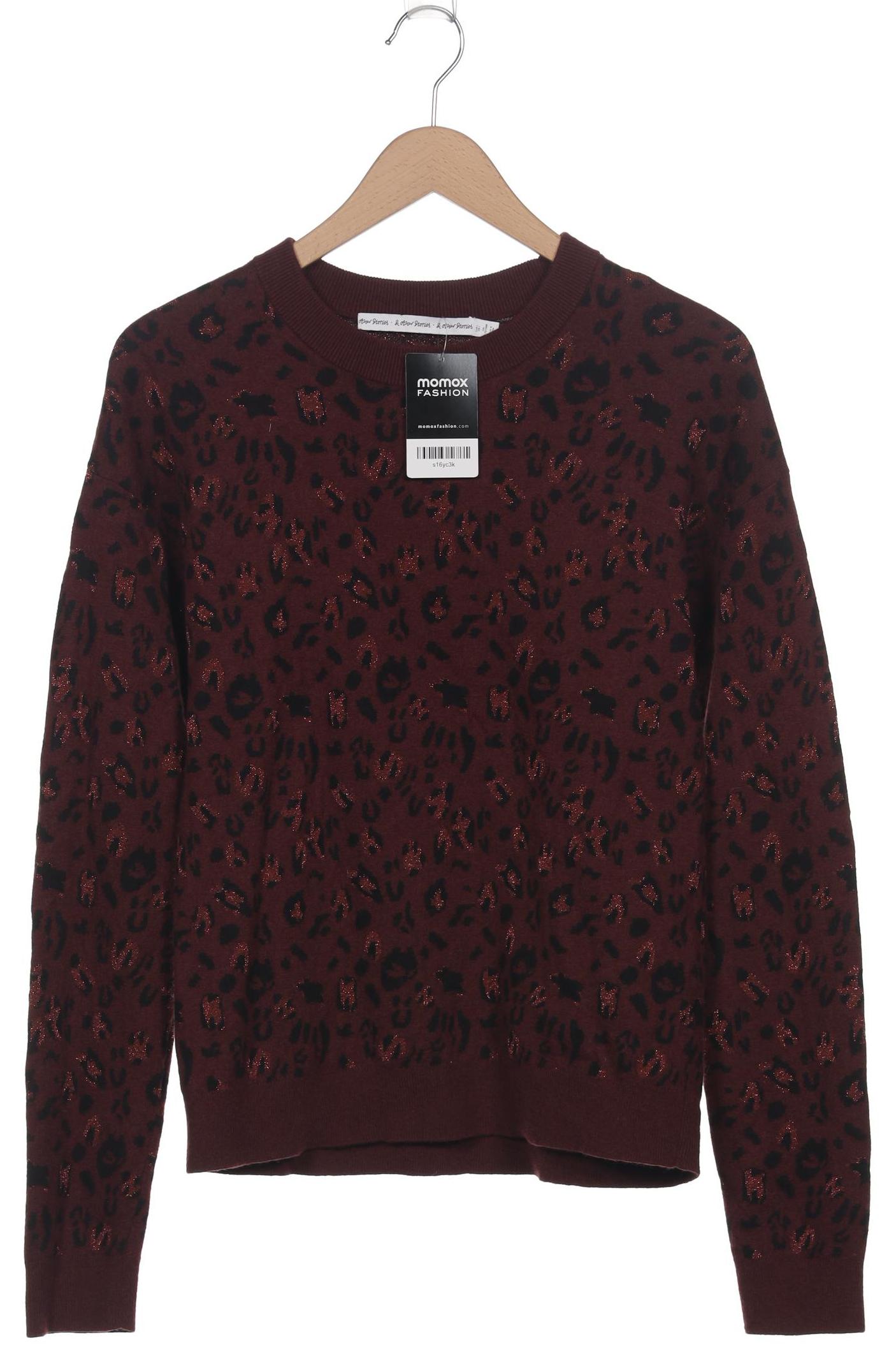 

& Other Stories Damen Pullover, bordeaux, Gr. 42