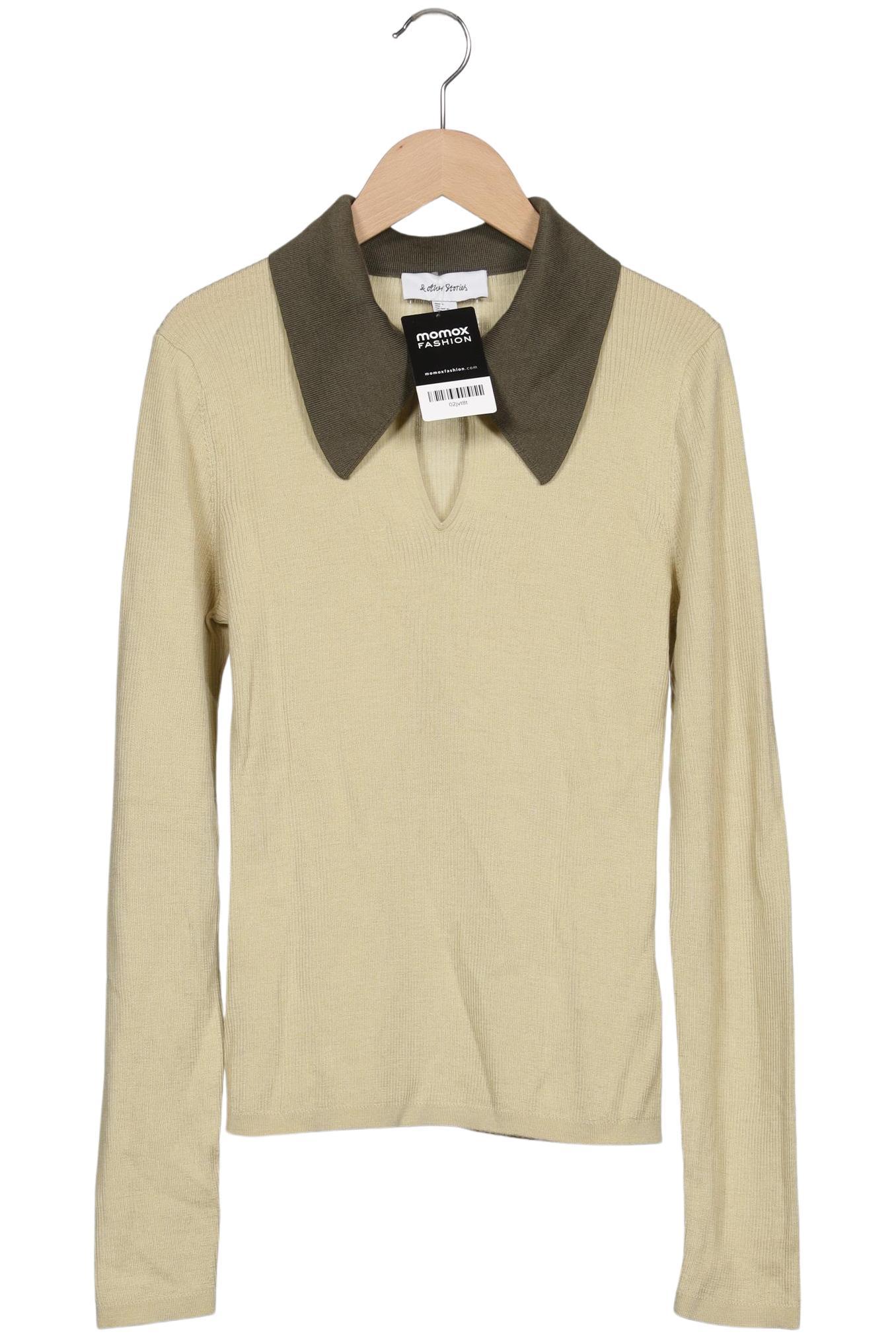 

& Other Stories Damen Langarmshirt, beige, Gr. 42