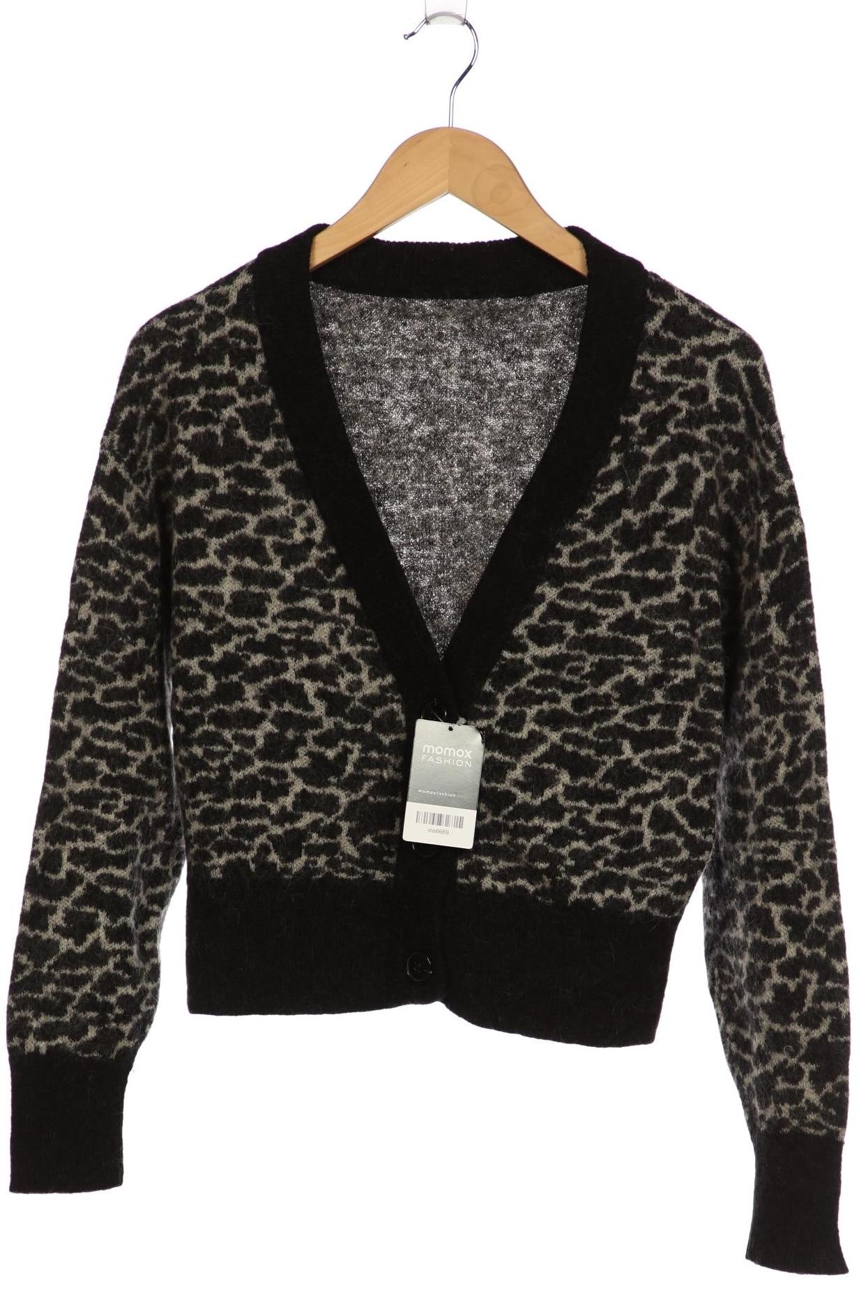 

& Other Stories Damen Strickjacke, schwarz, Gr. 42