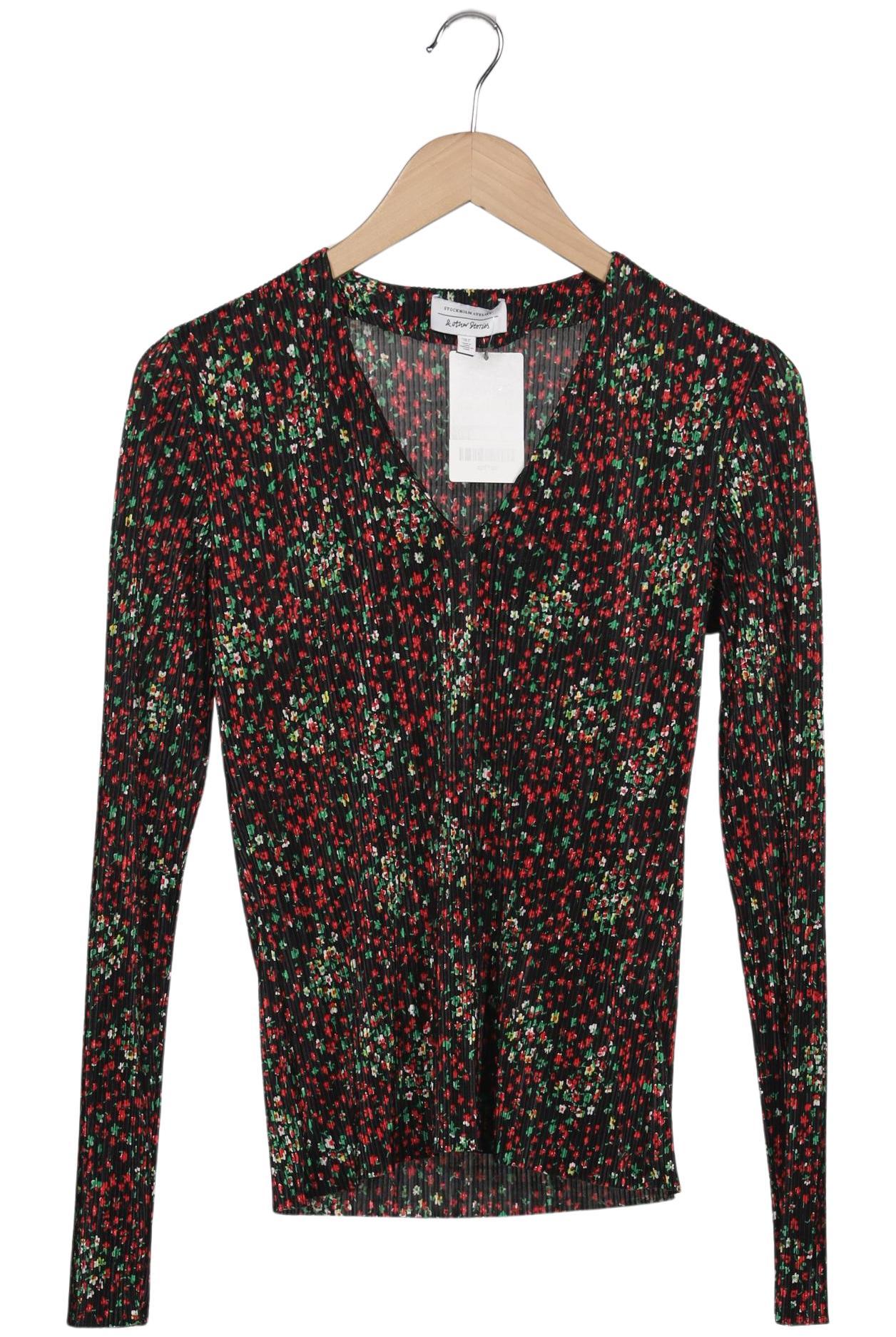 

& Other Stories Damen Langarmshirt, mehrfarbig, Gr. 36