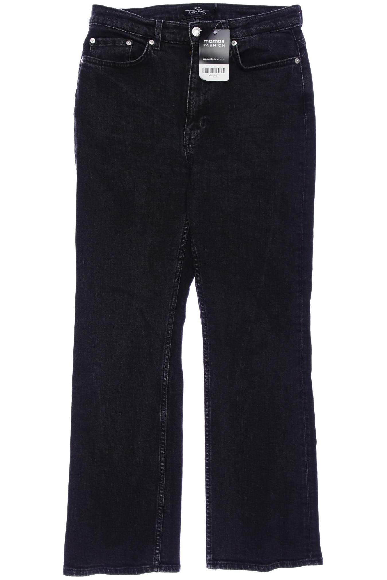 

& Other Stories Damen Jeans, schwarz, Gr. 28
