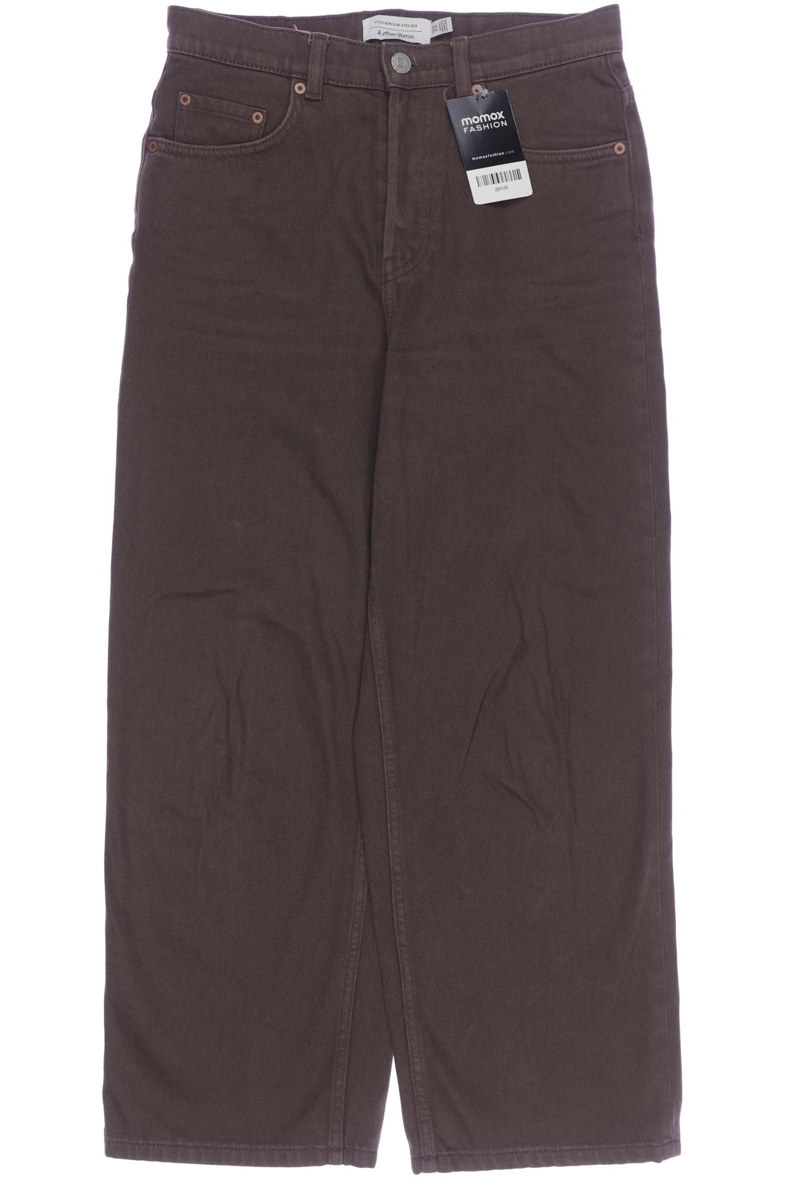 

& Other Stories Damen Jeans, braun, Gr. 26