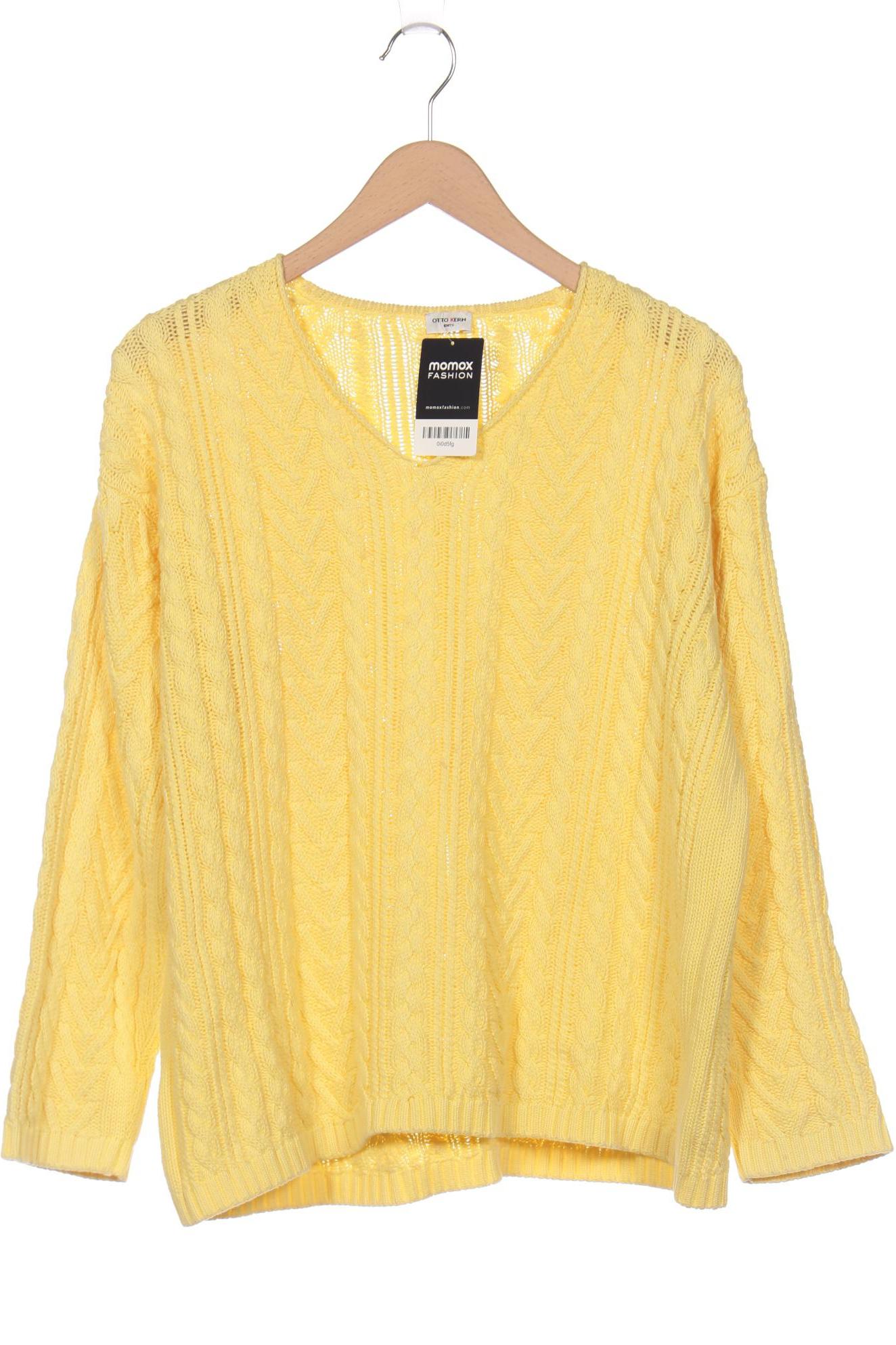 

Otto Kern Damen Pullover, gelb, Gr. 46