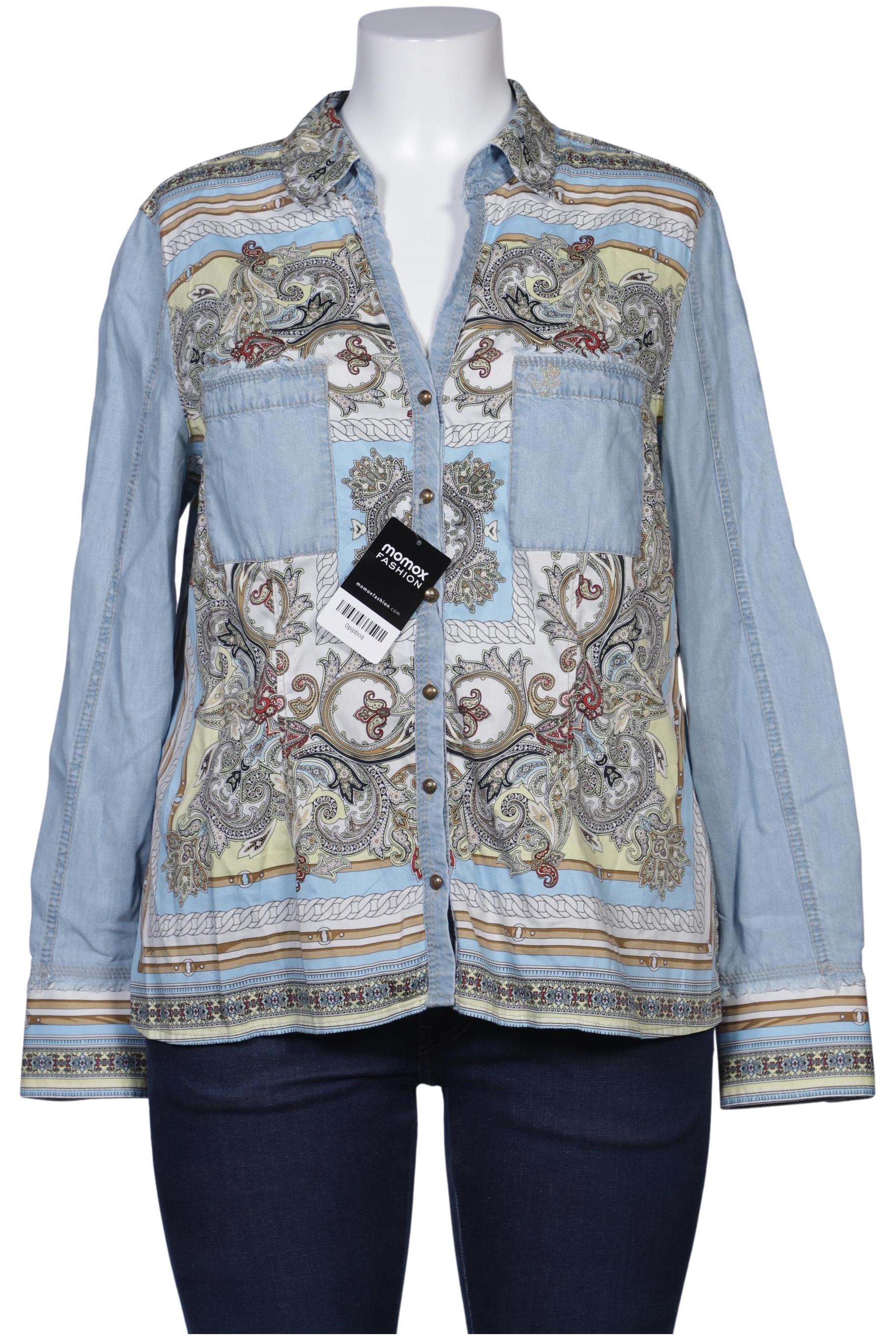 

Otto Kern Damen Bluse, blau, Gr. 44