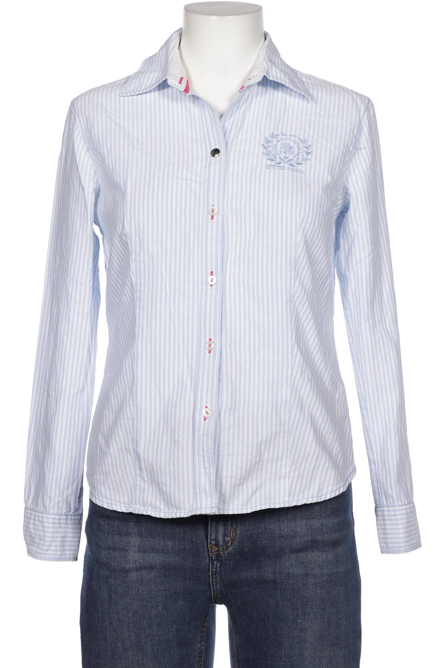 

Otto Kern Damen Bluse, blau, Gr. 38