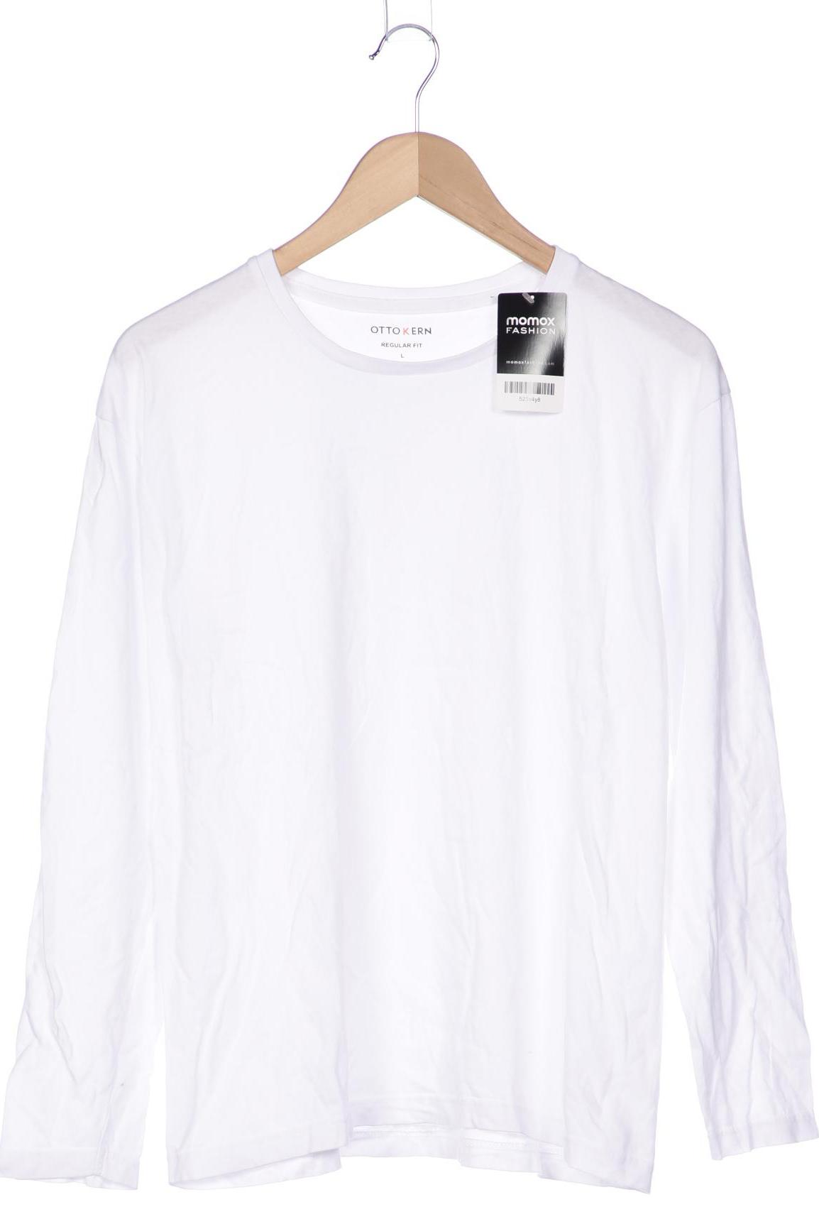 

OTTO KERN Damen Langarmshirt, weiß