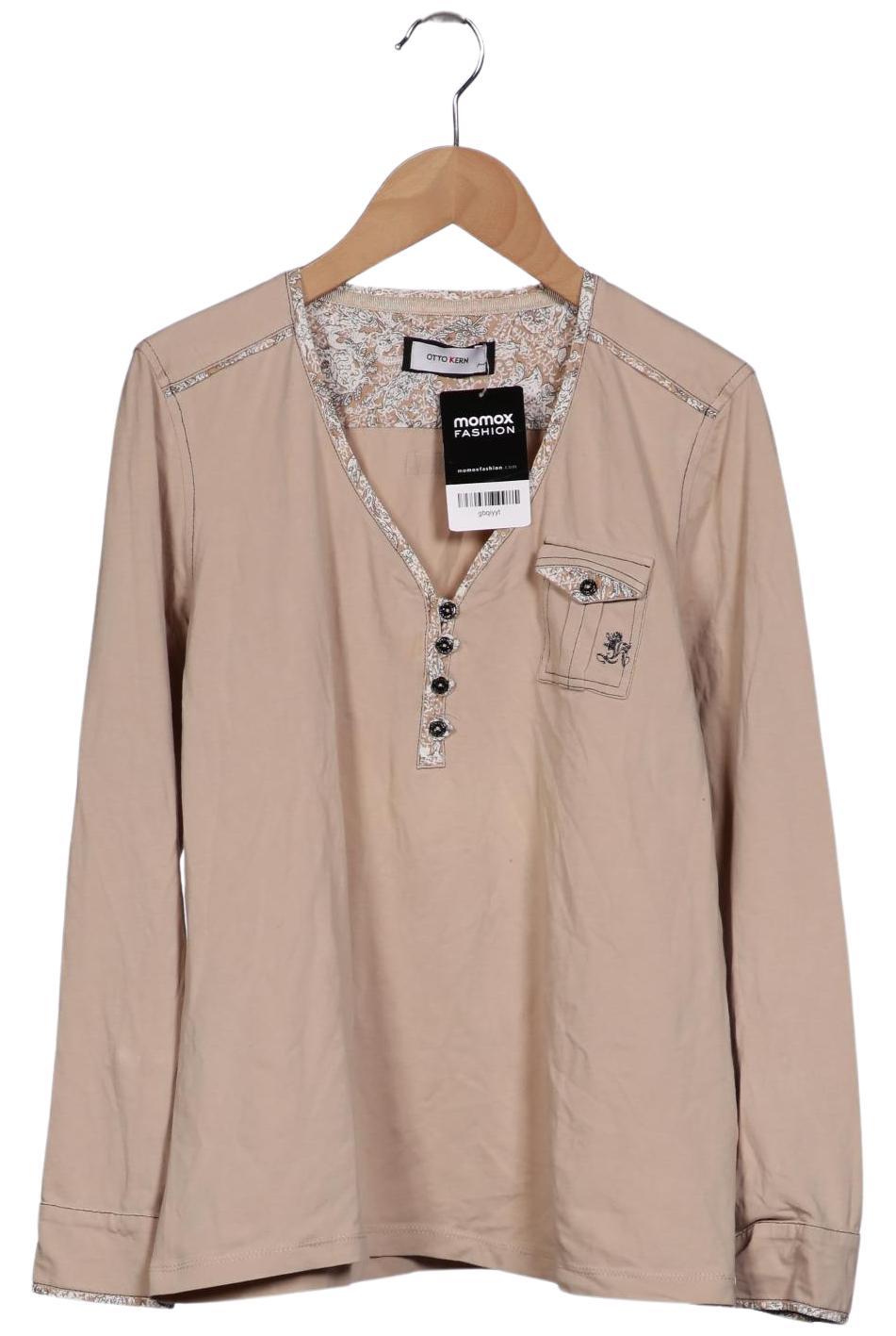 

Otto Kern Damen Langarmshirt, beige, Gr. 42
