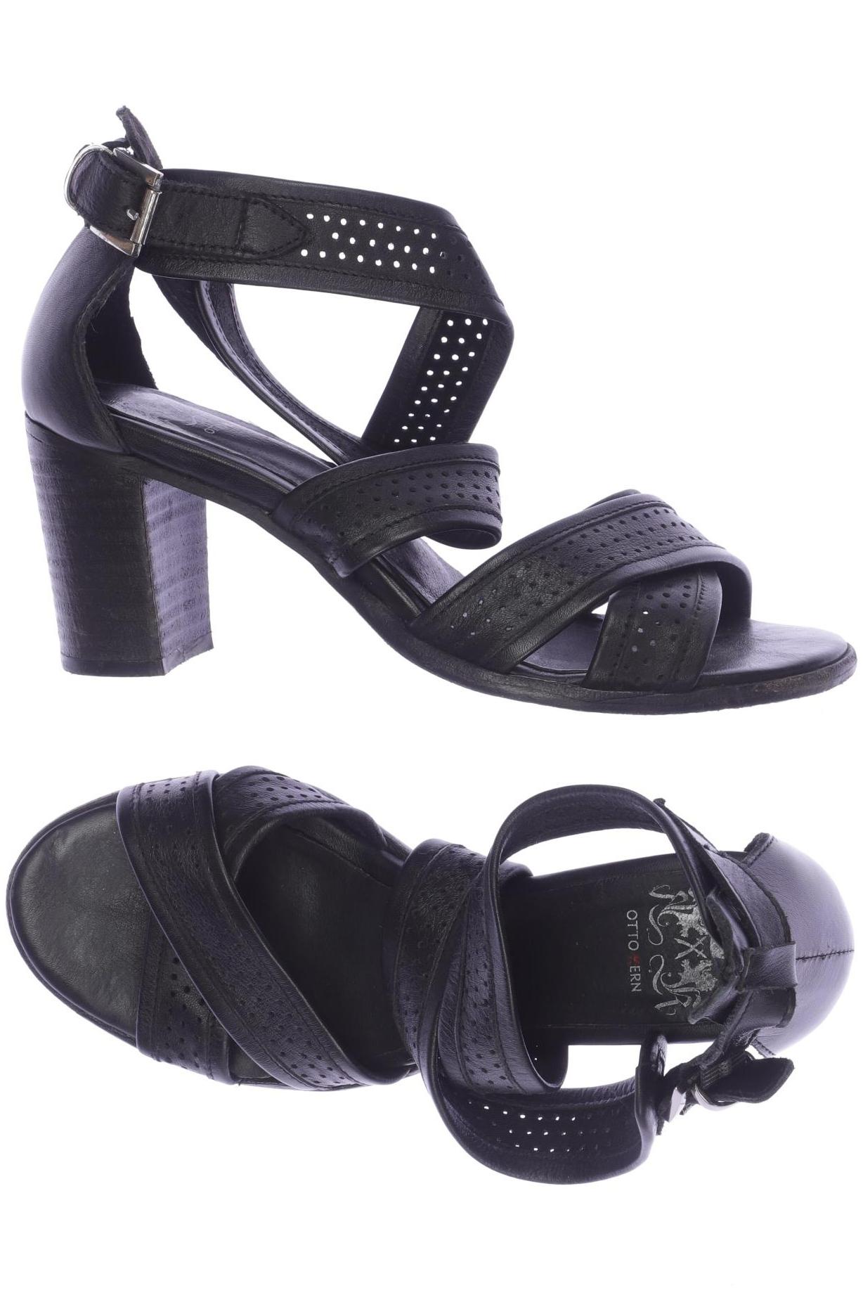 

Otto Kern Damen Sandale, schwarz, Gr. 39