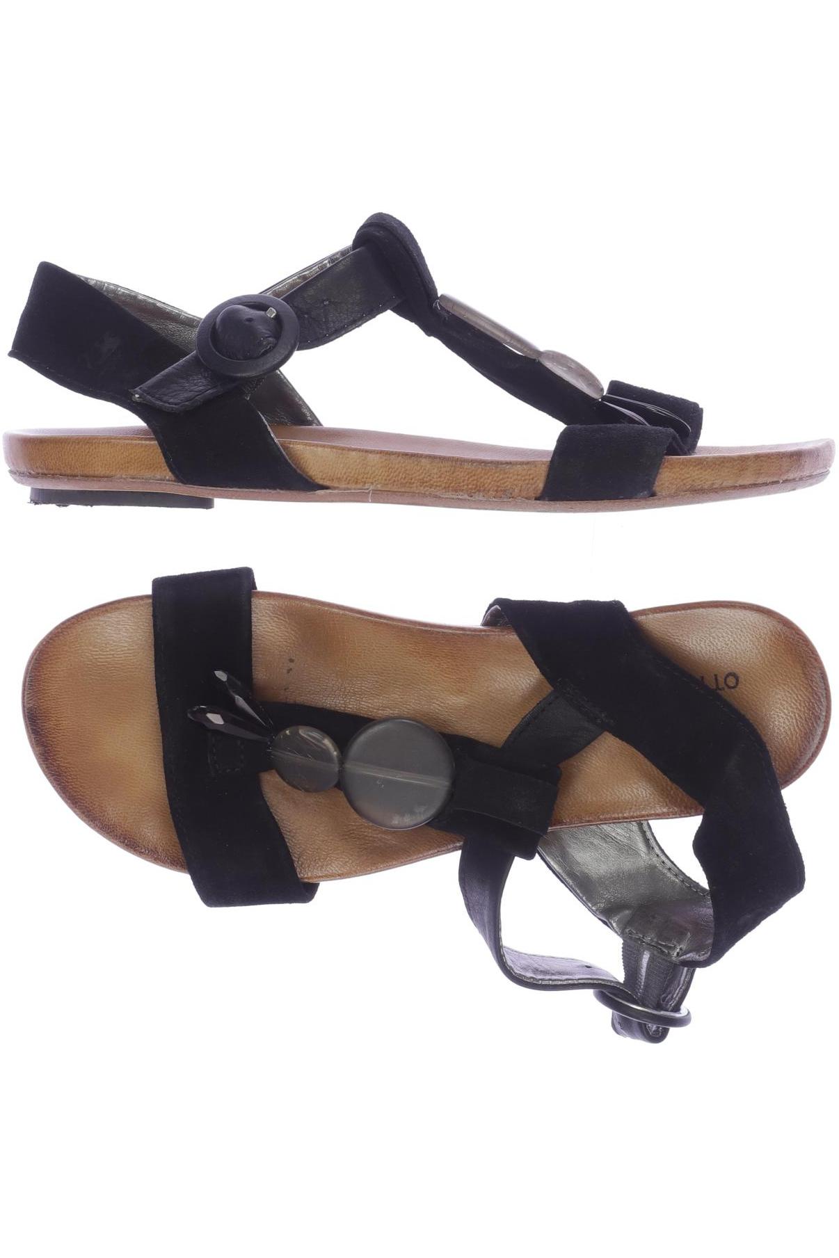 

Otto Kern Damen Sandale, schwarz, Gr. 38