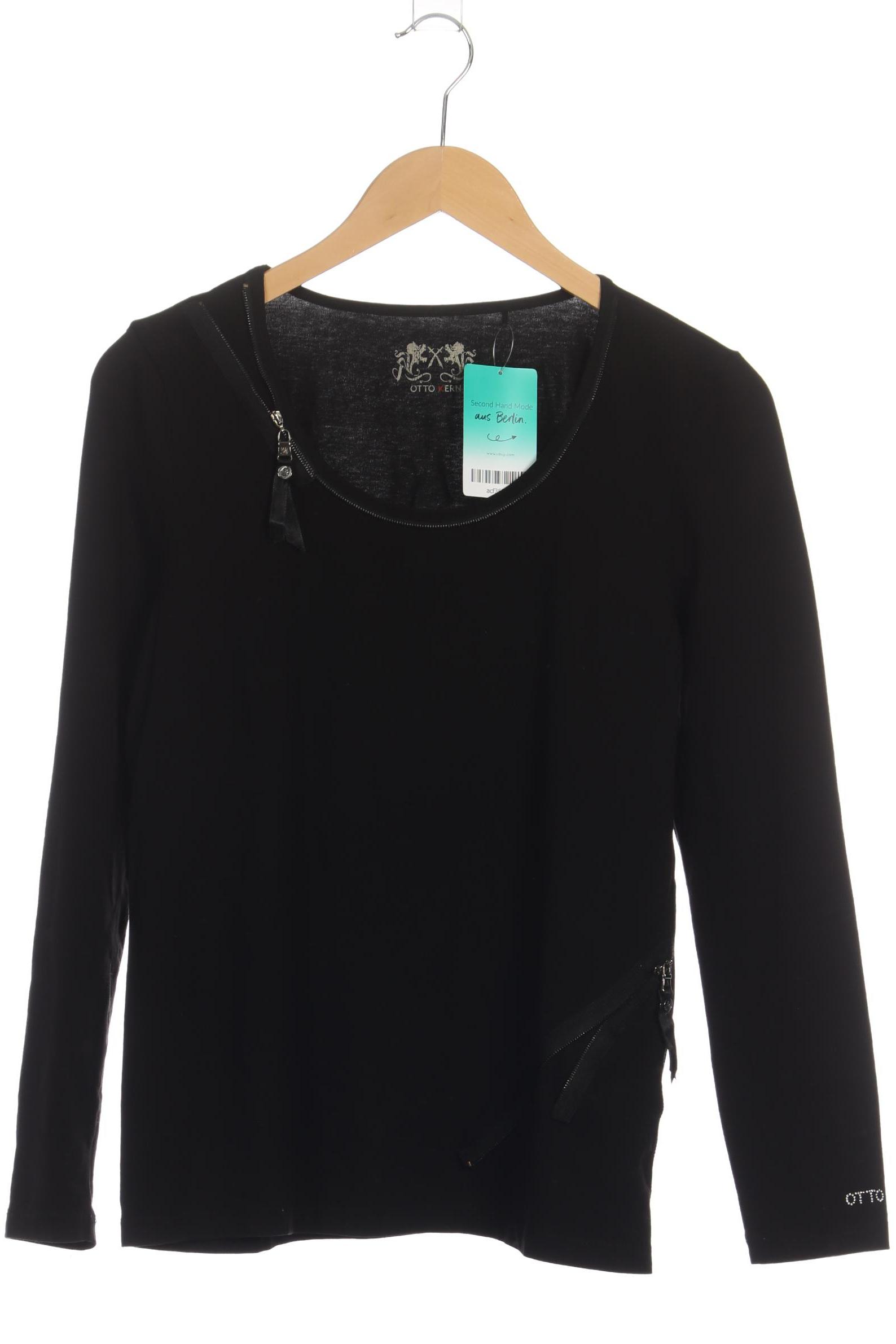 

Otto Kern Damen Langarmshirt, schwarz, Gr. 40