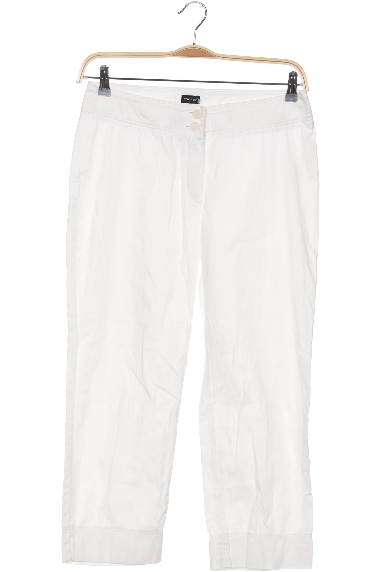 

Otto Kern Damen Stoffhose, weiß, Gr. 38