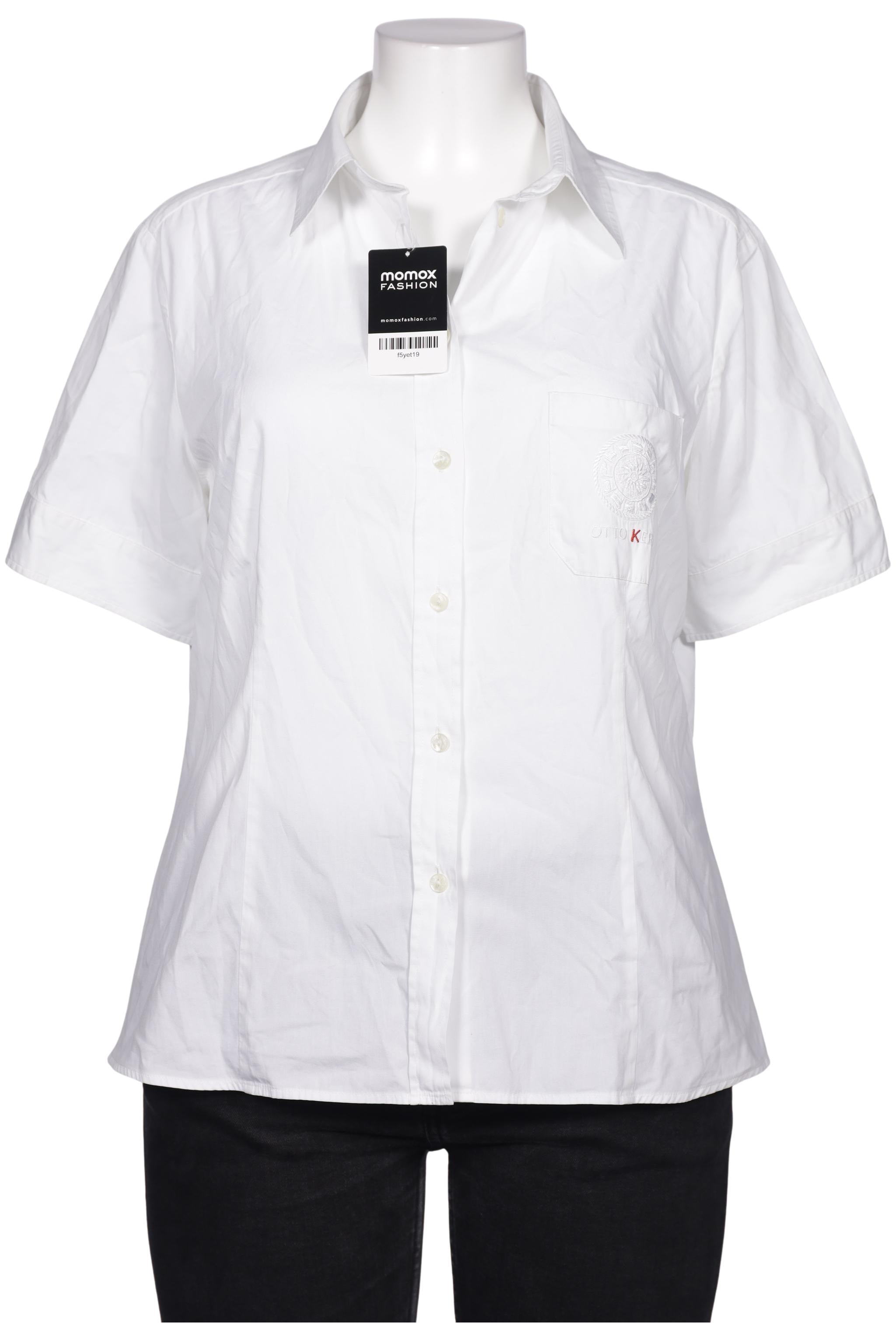

Otto Kern Damen Bluse, weiß, Gr. 44