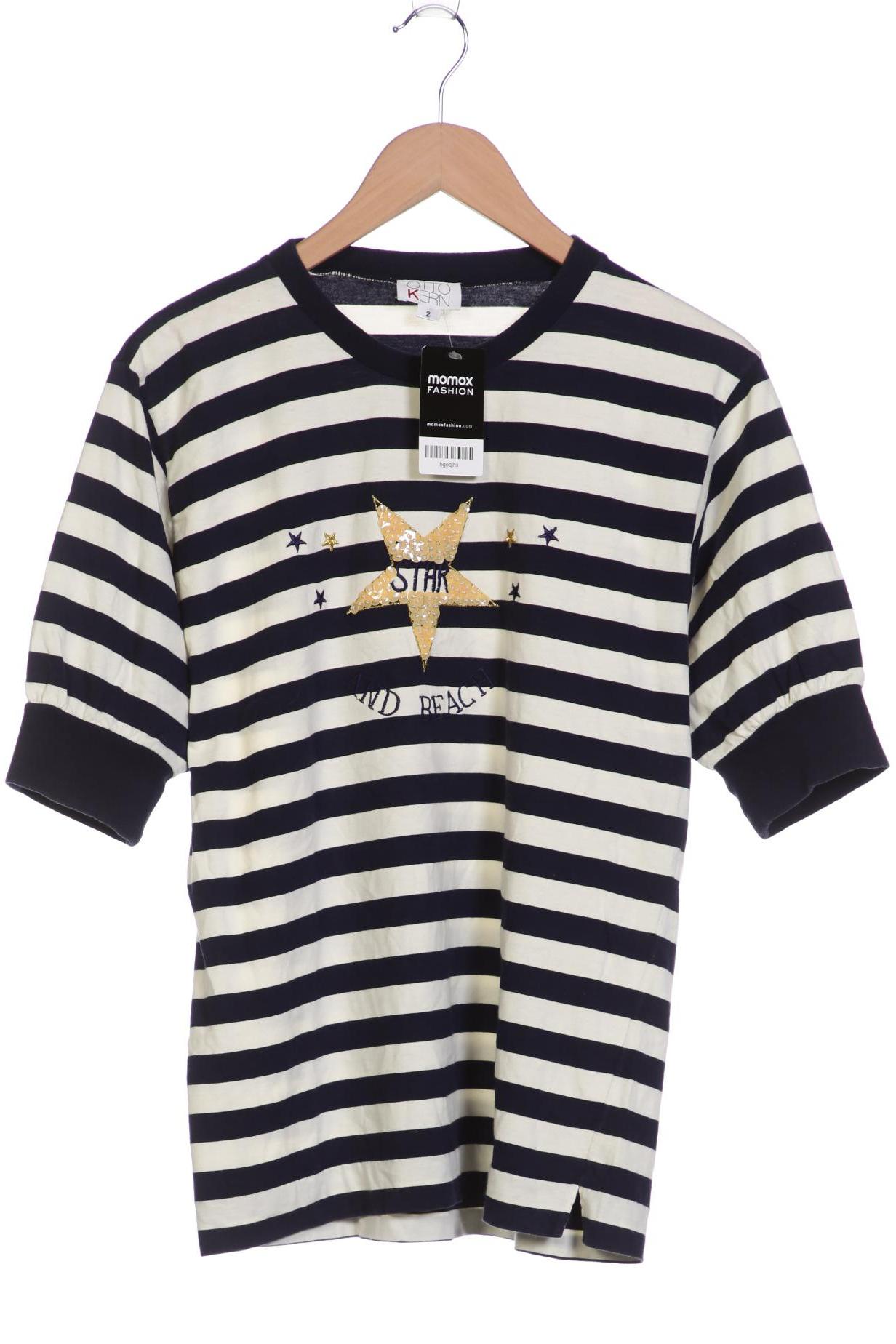 

OTTO KERN Damen T-Shirt, marineblau