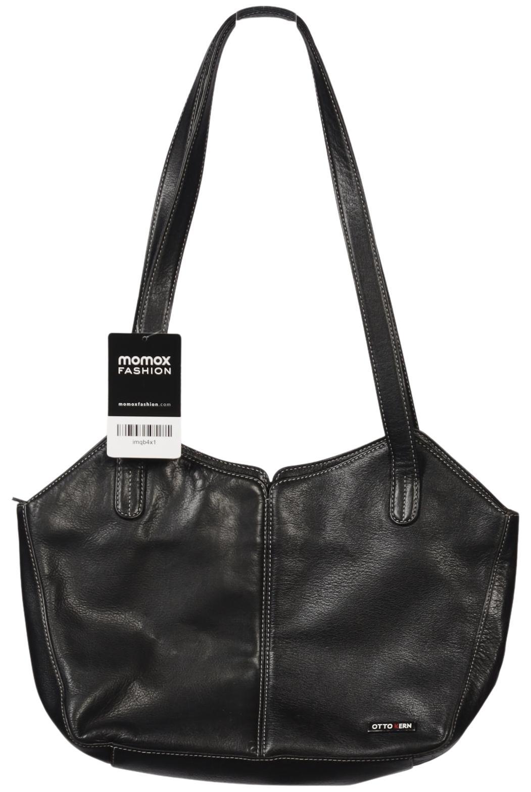 

Otto Kern Damen Handtasche, schwarz, Gr.