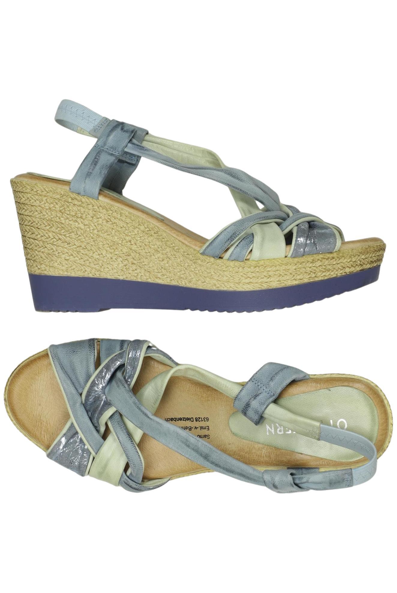 

Otto Kern Damen Sandale, blau, Gr. 38