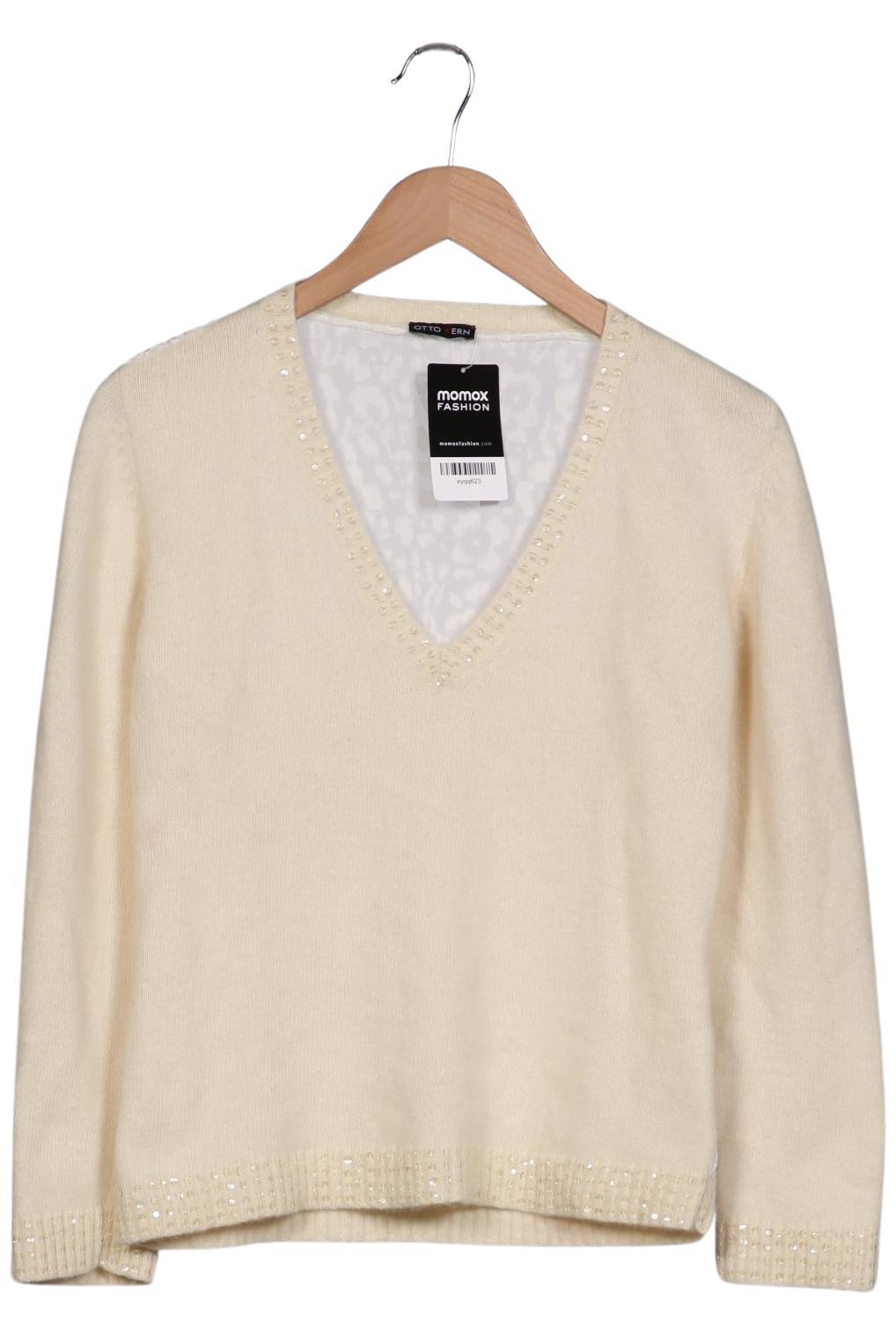 

Otto Kern Damen Pullover, cremeweiß, Gr. 38