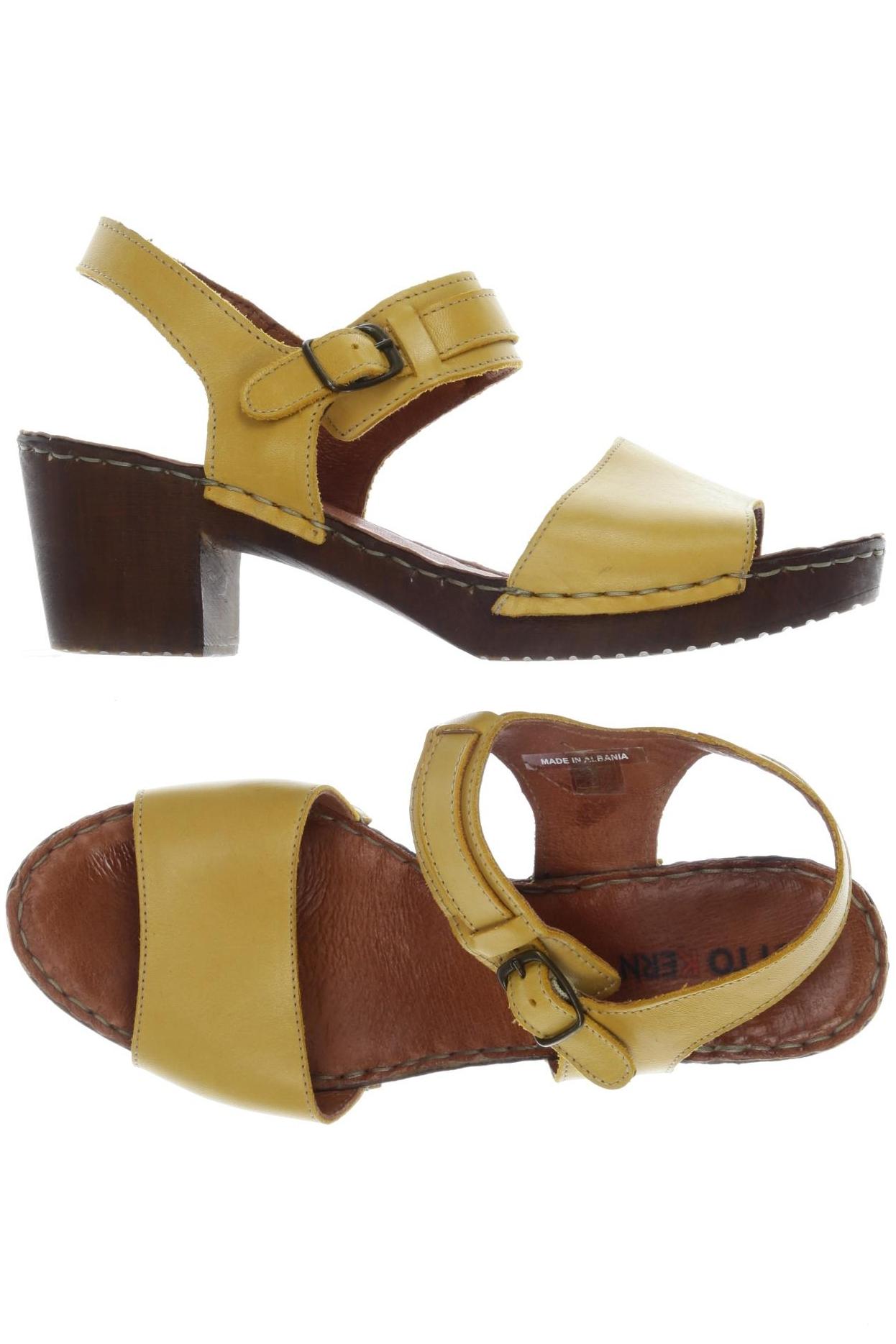 

Otto Kern Damen Sandale, gelb, Gr. 39