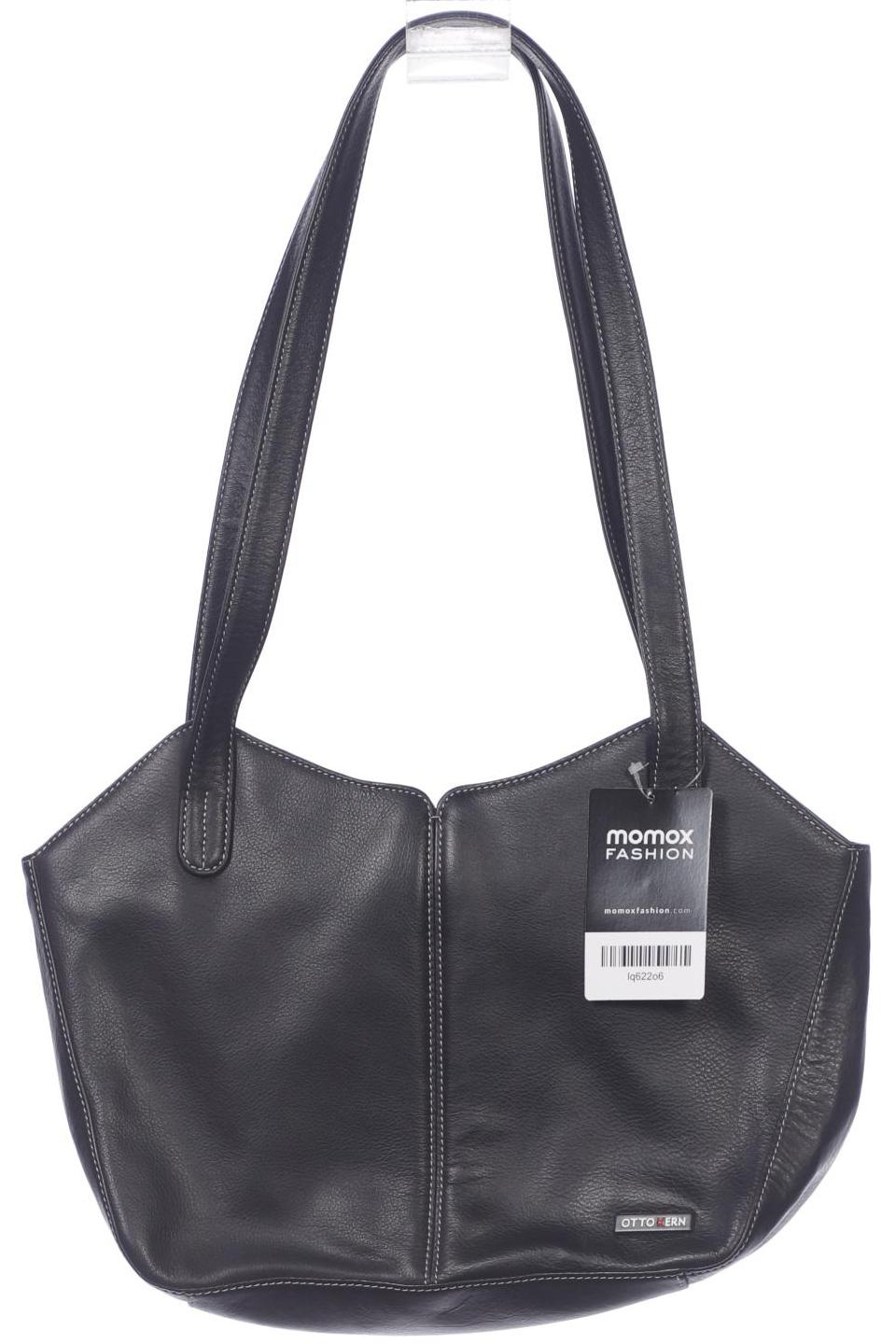 

Otto Kern Damen Handtasche, schwarz, Gr.