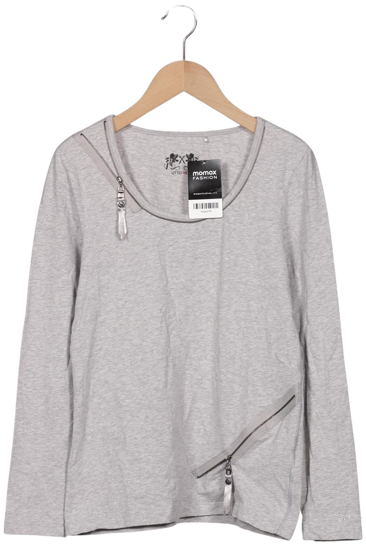 

Otto Kern Damen Langarmshirt, grau, Gr. 38